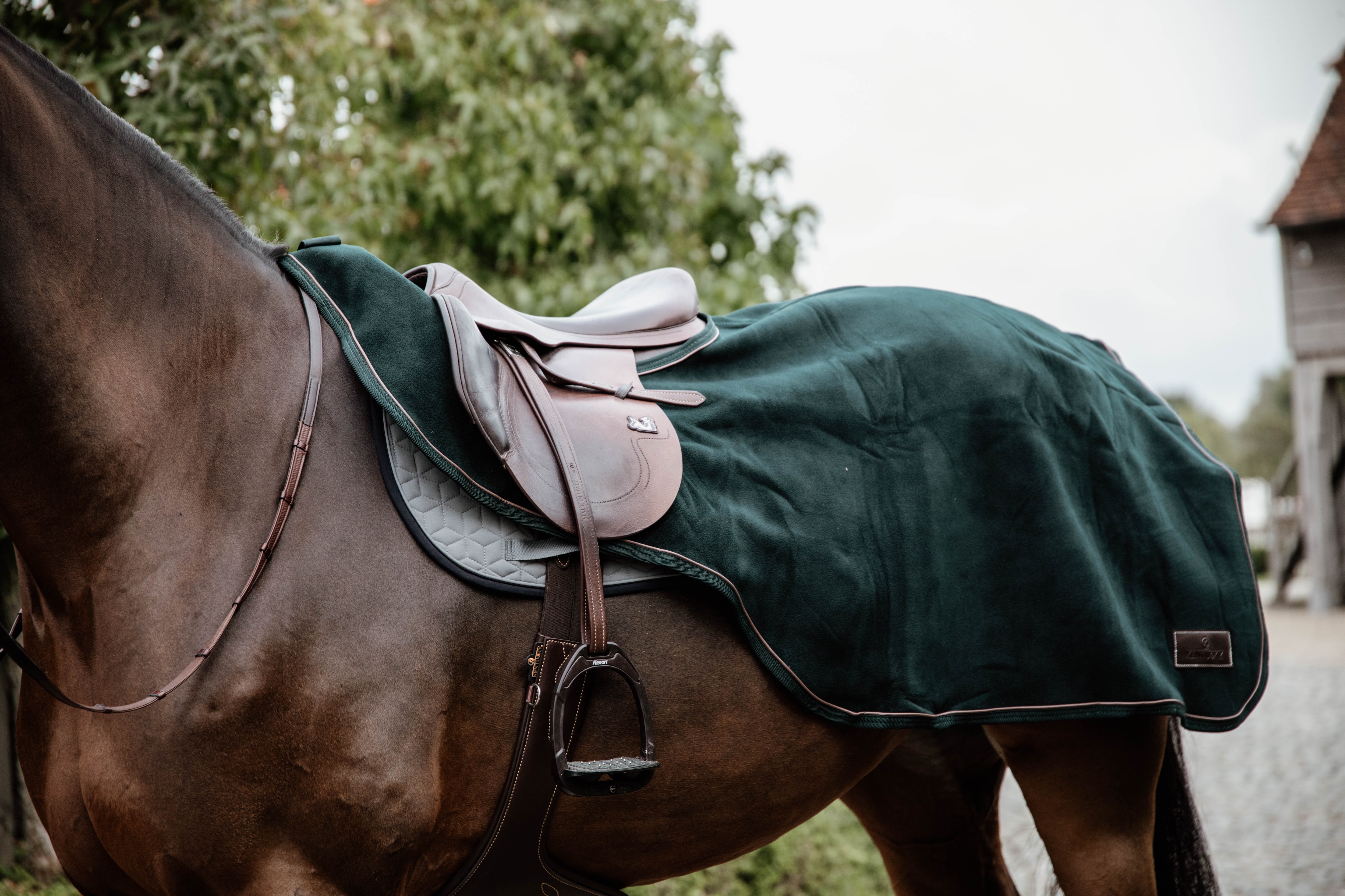 Riding Rug Heavy Fleece - Pine Green/L