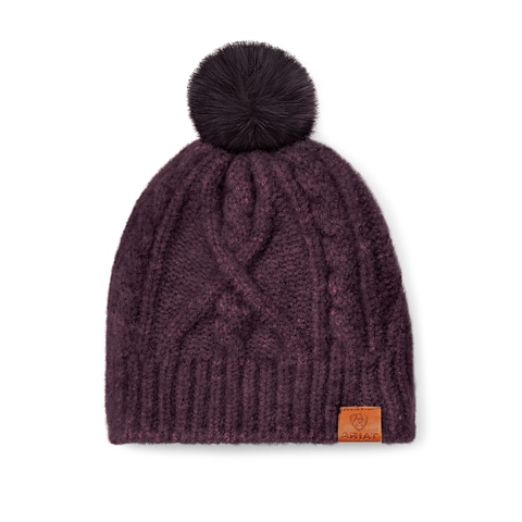 Etwine Beanie - Raisin Heather