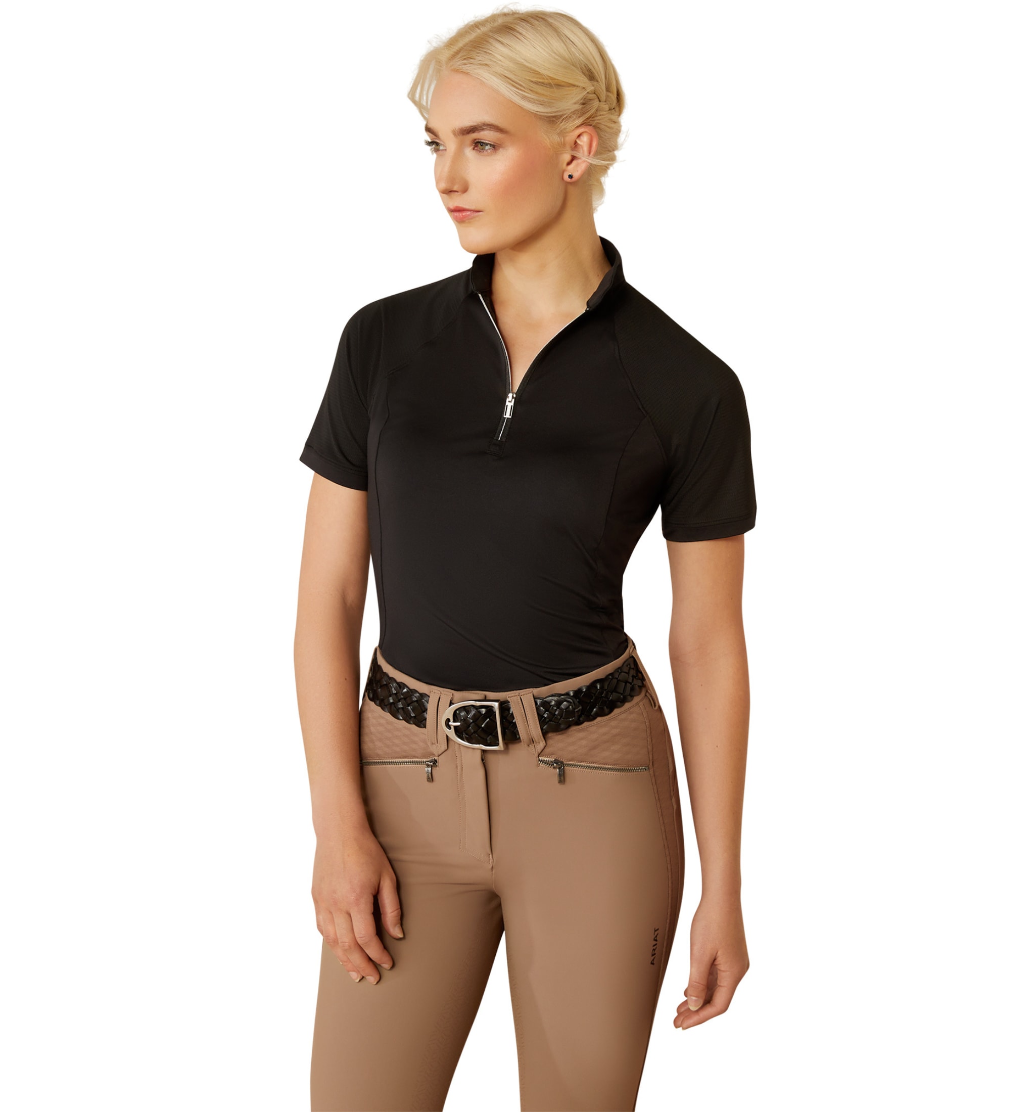 Soquel 1/4 Zip - Black