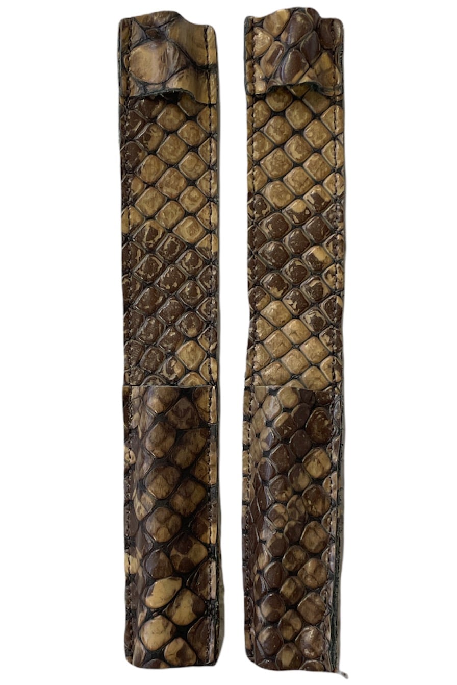 Celeris Spur Protectors - Brown Croc