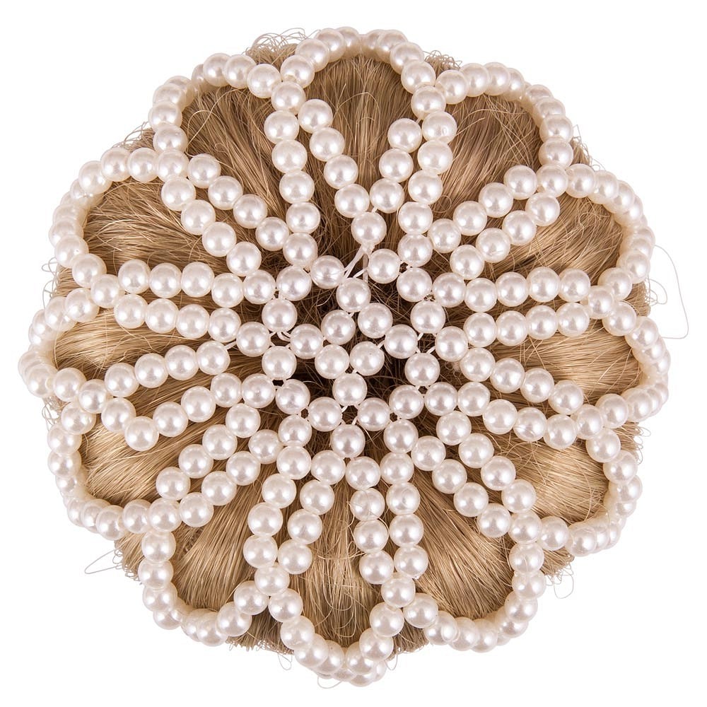 Hairnet Pearls - Creme