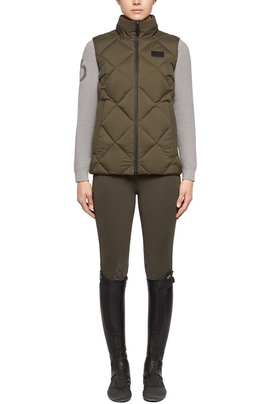 Riding vest - Olive -L