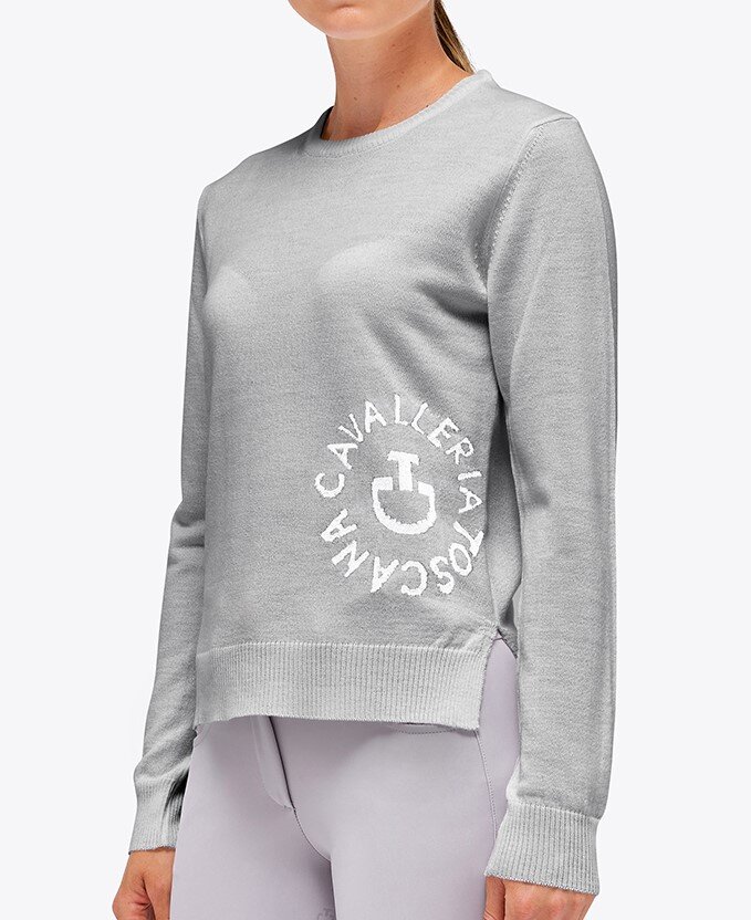 Merino Crew Neck - Ljusgrå