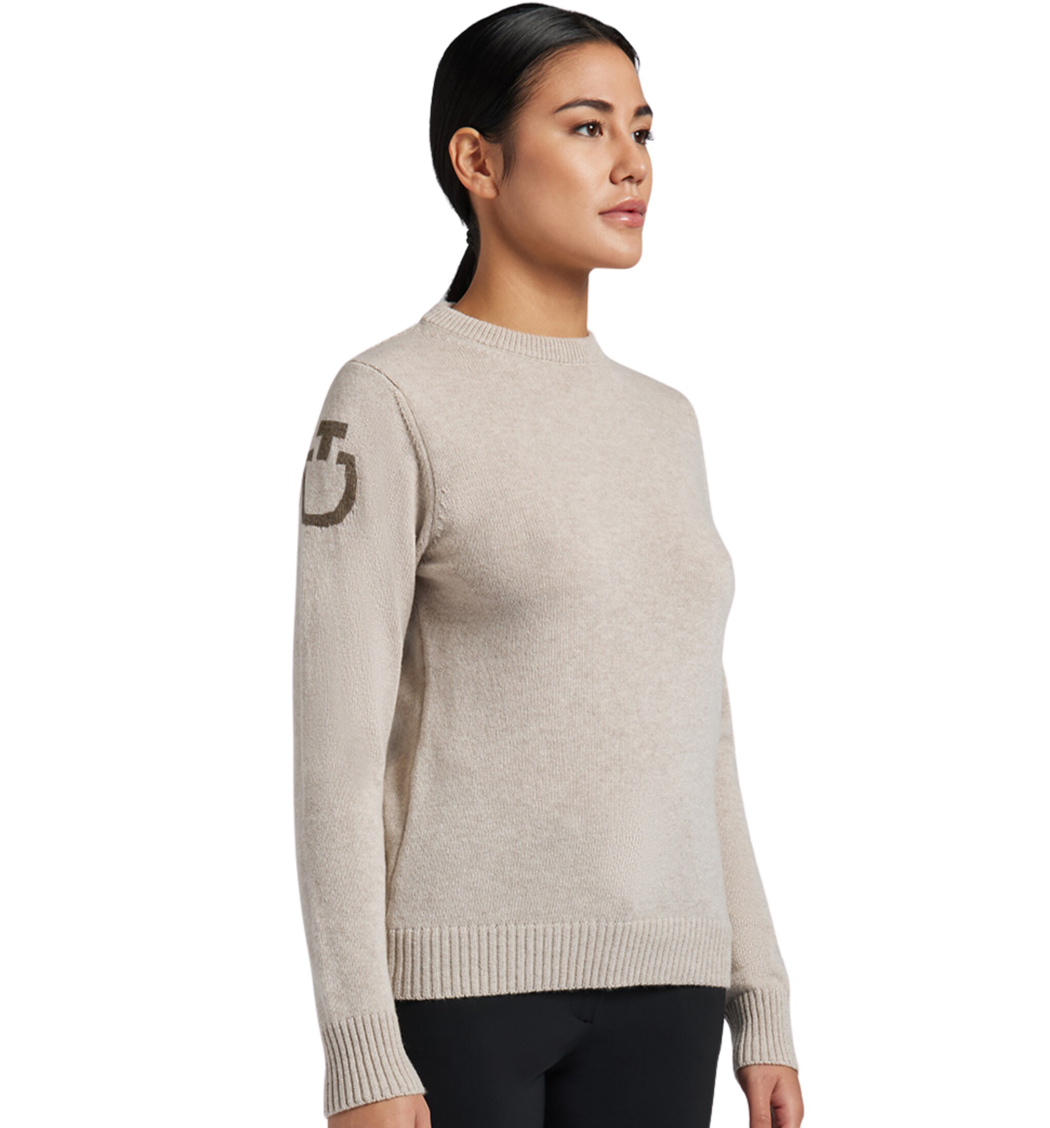 CT Pure Wool Sweater - Beige