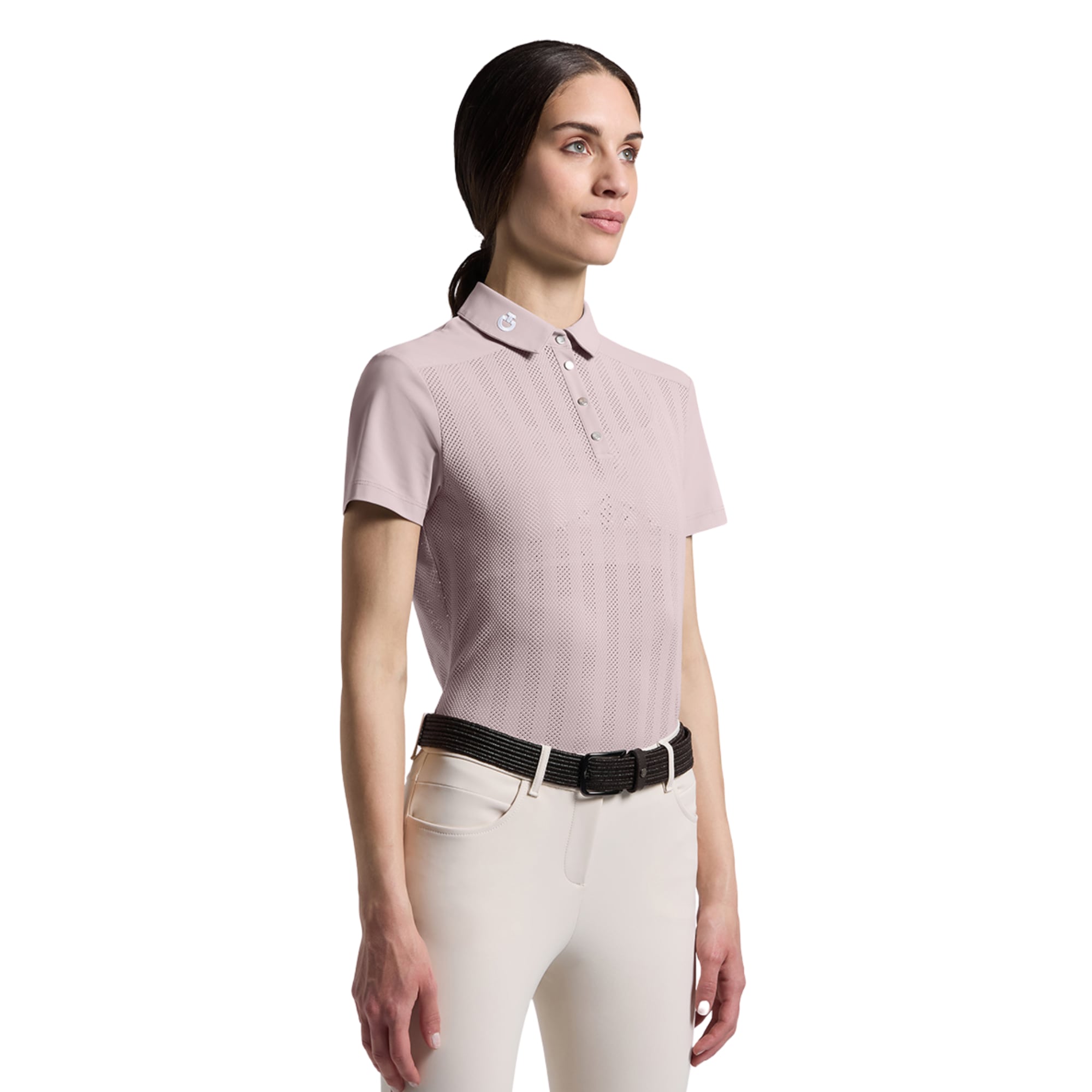 CT Jacuard Jersey S/S Training - Violet Ice