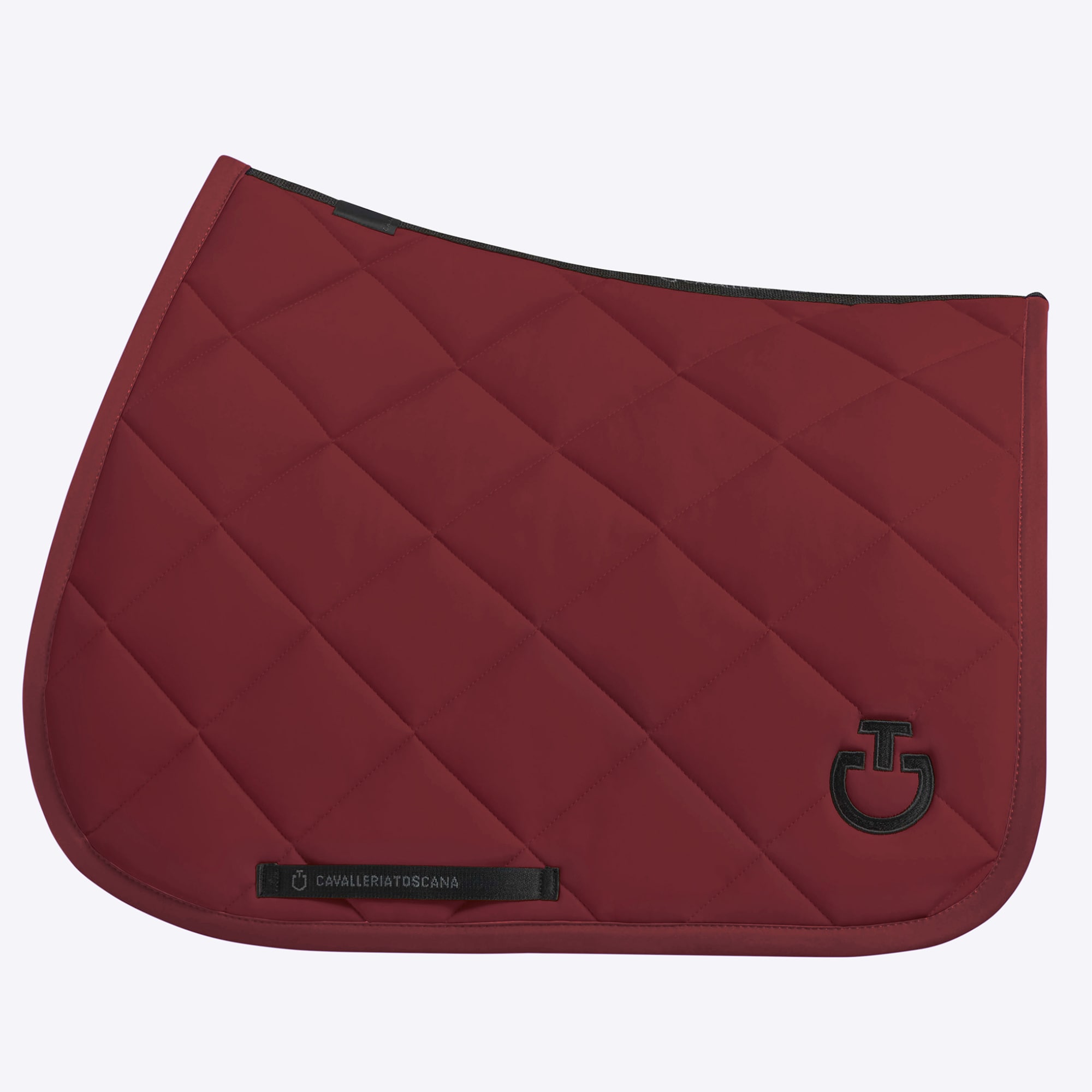 DQ Jersey Jumping Saddle Pad - Bordeaux