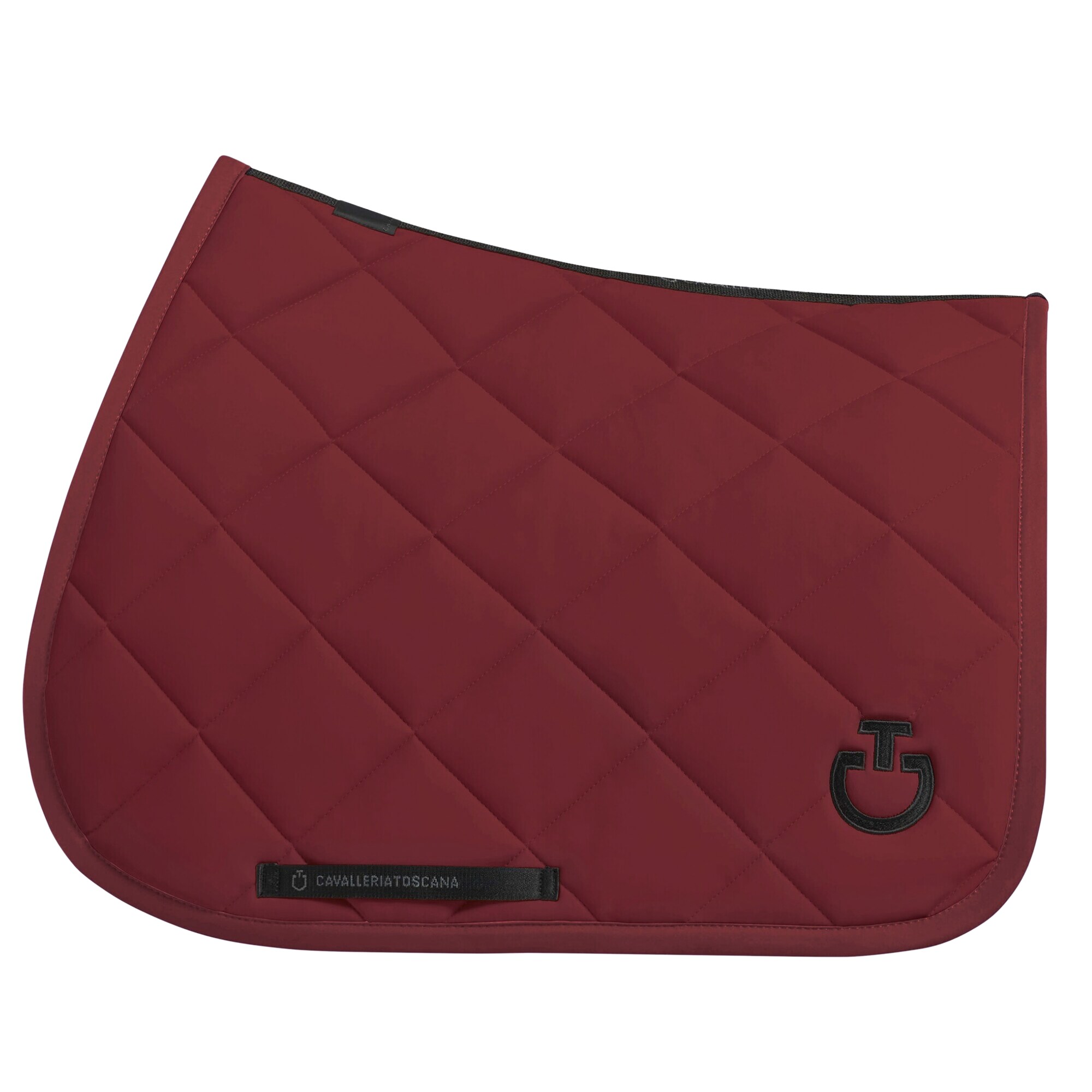 Vinrött Cavalleria Toscana DQ Jersey hoppschabrak