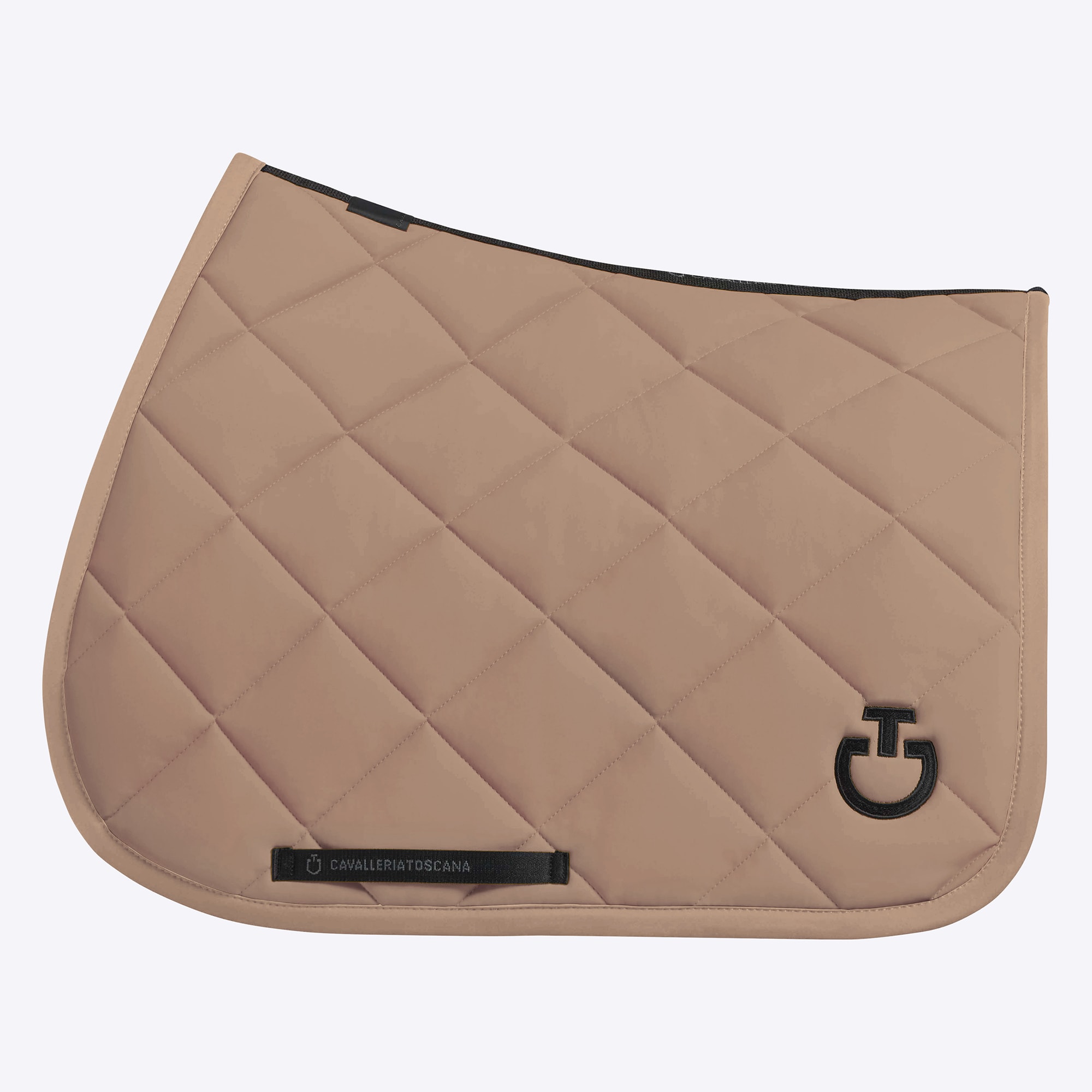 DQ Jersey Jumping Saddle Pad - Walnut