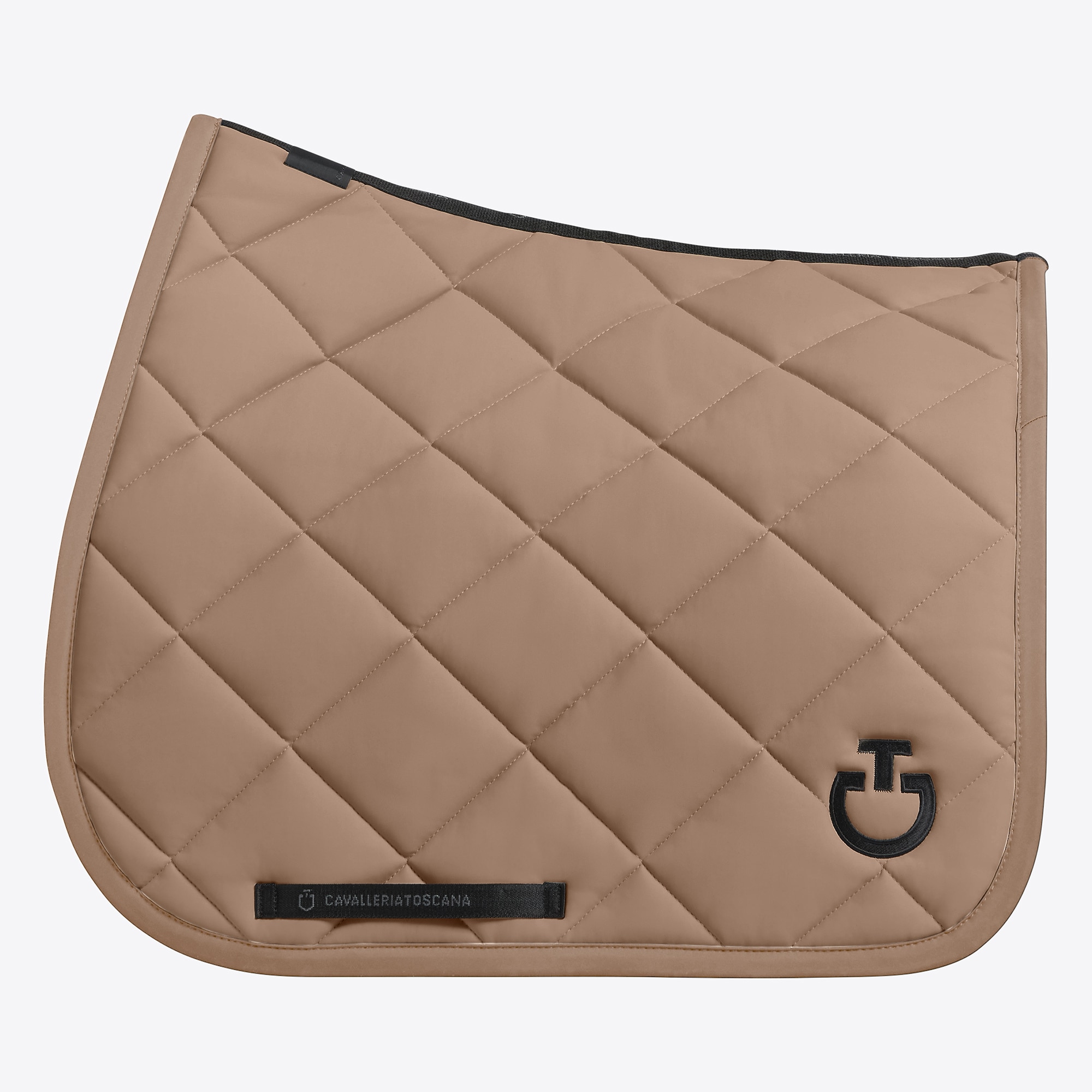 DQ Jersey Dressage Saddle Pad - Walnut