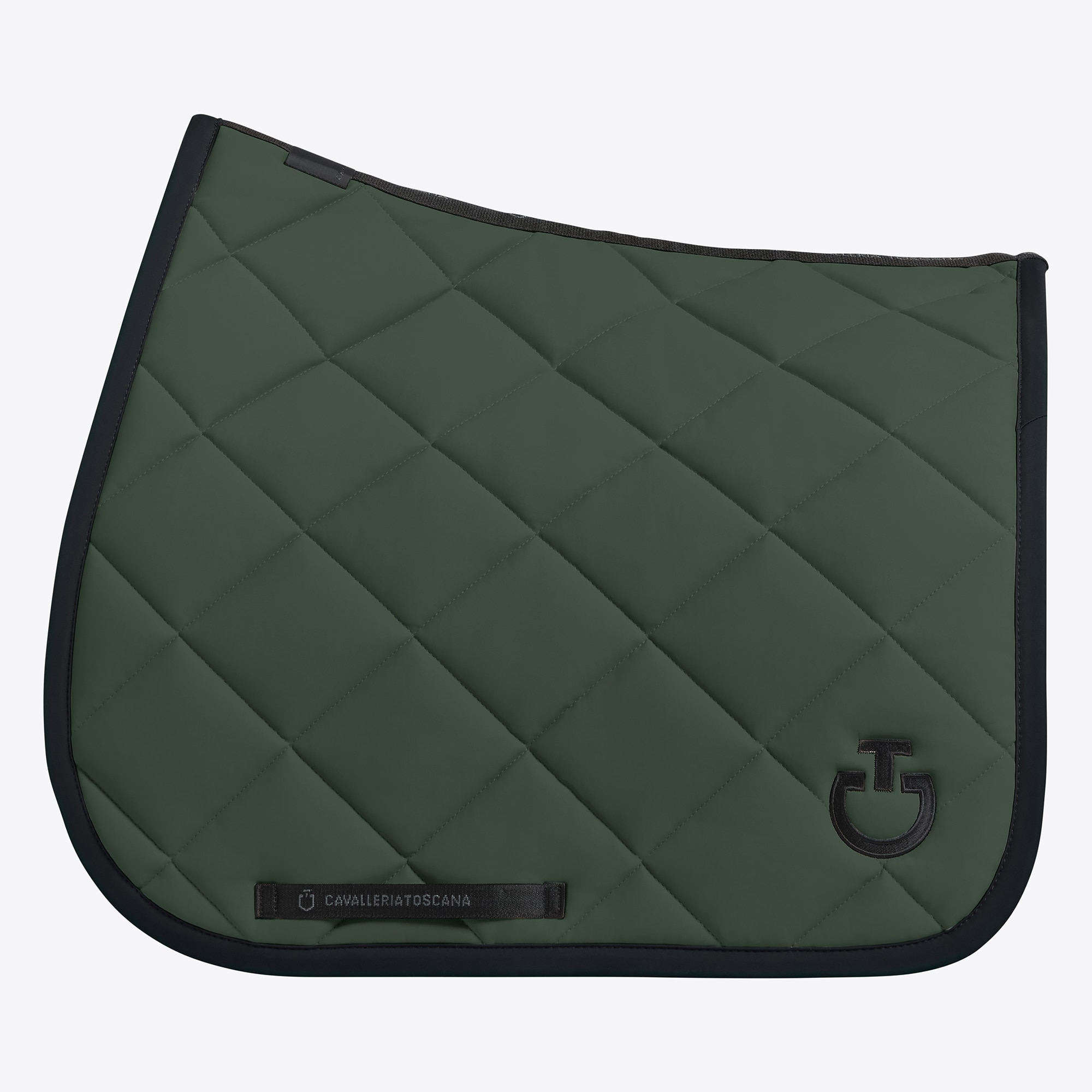 DQ Jersey Dressage Saddle Pad - Jungle Green
