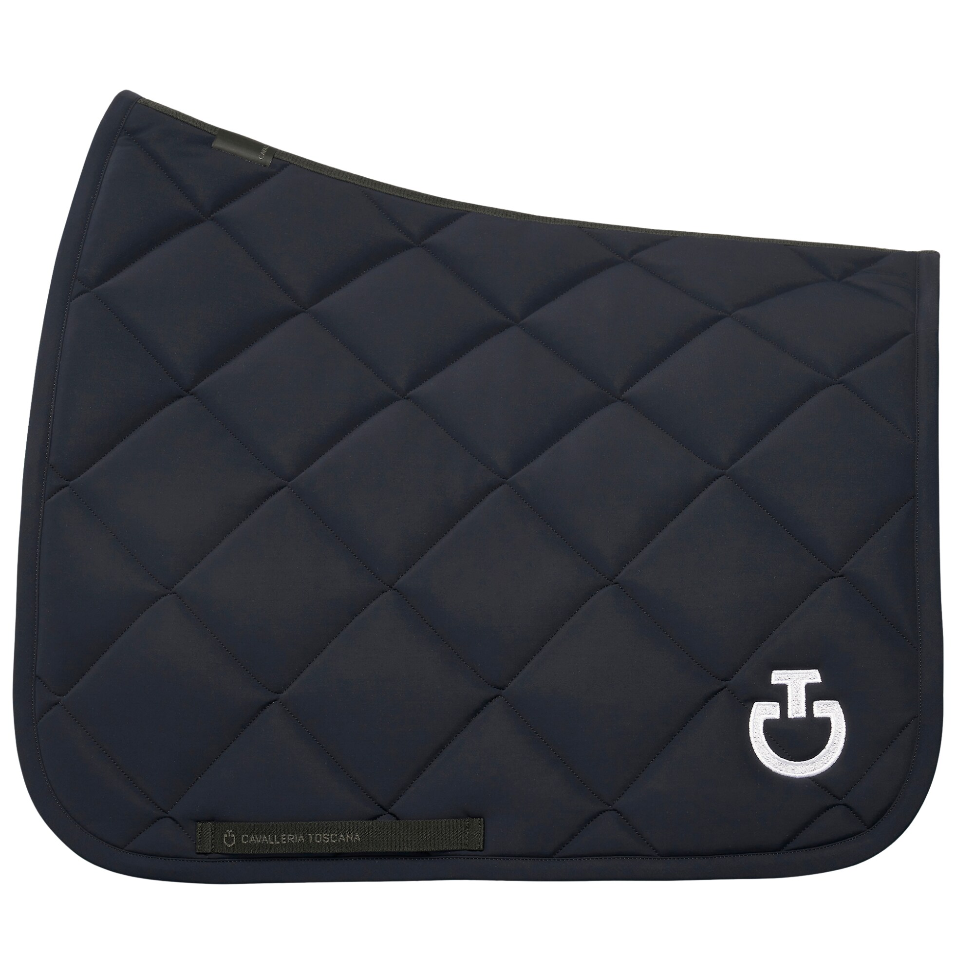 DQ Jersey Dressage Saddle Pad - Navy Blue
