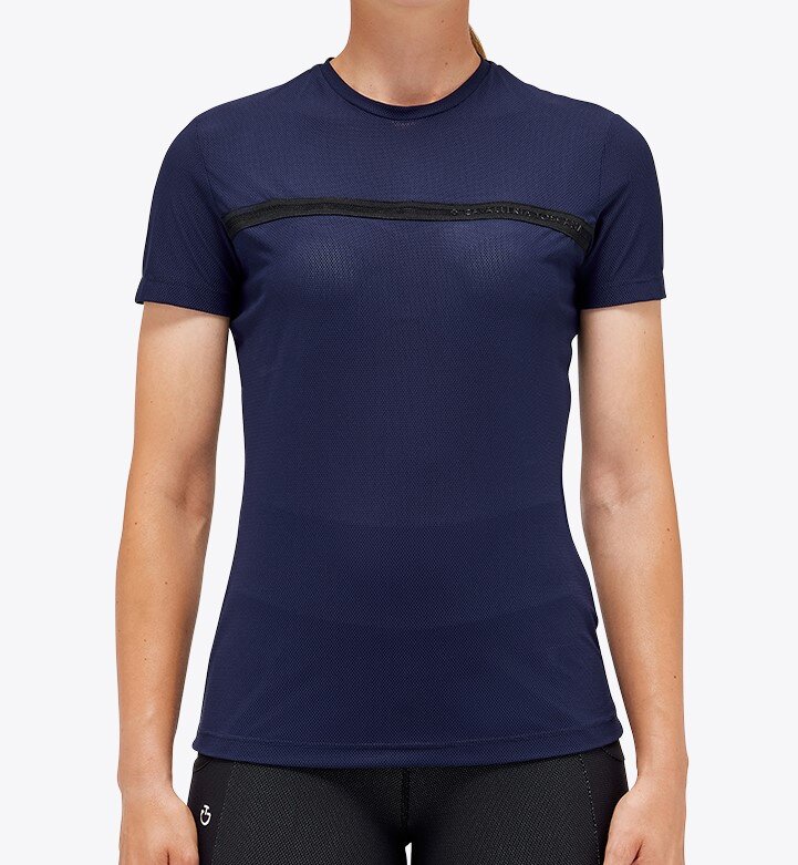 CT Jersey Mesh T-shirt - Mörkblå