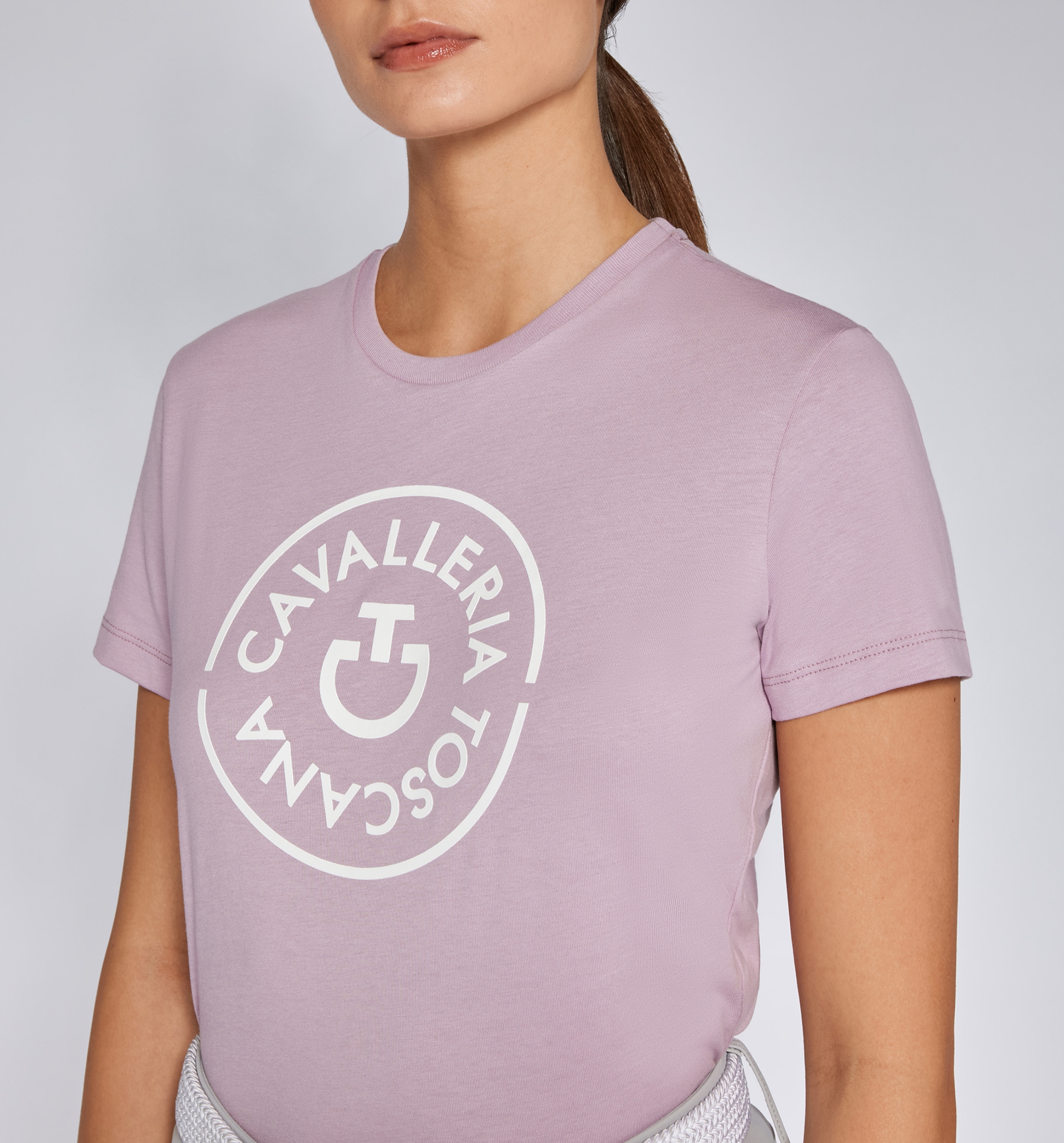 CT Double Orbit T-Shirt - Pale Mauve