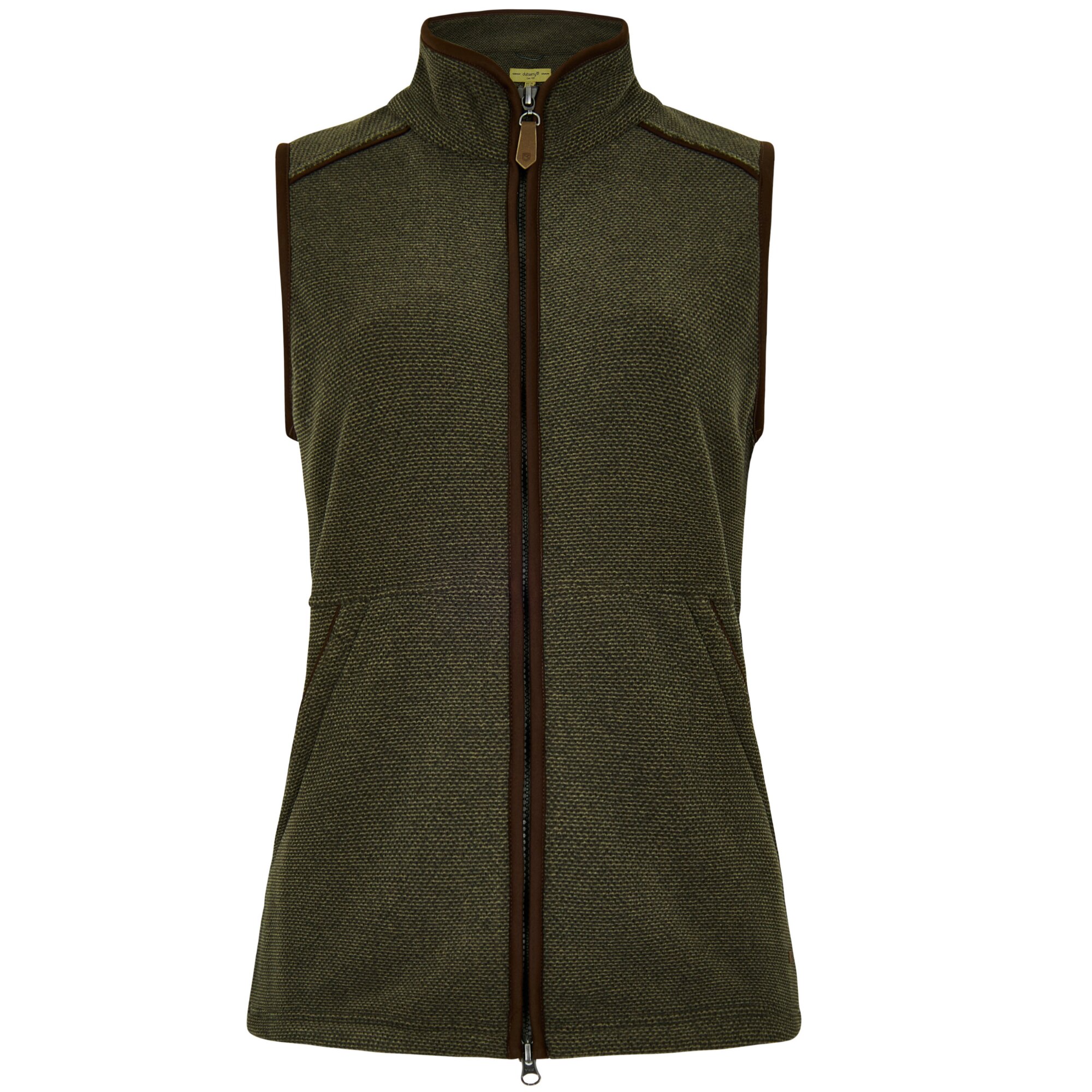 Carbury Women's Fleece Gilet - Olive