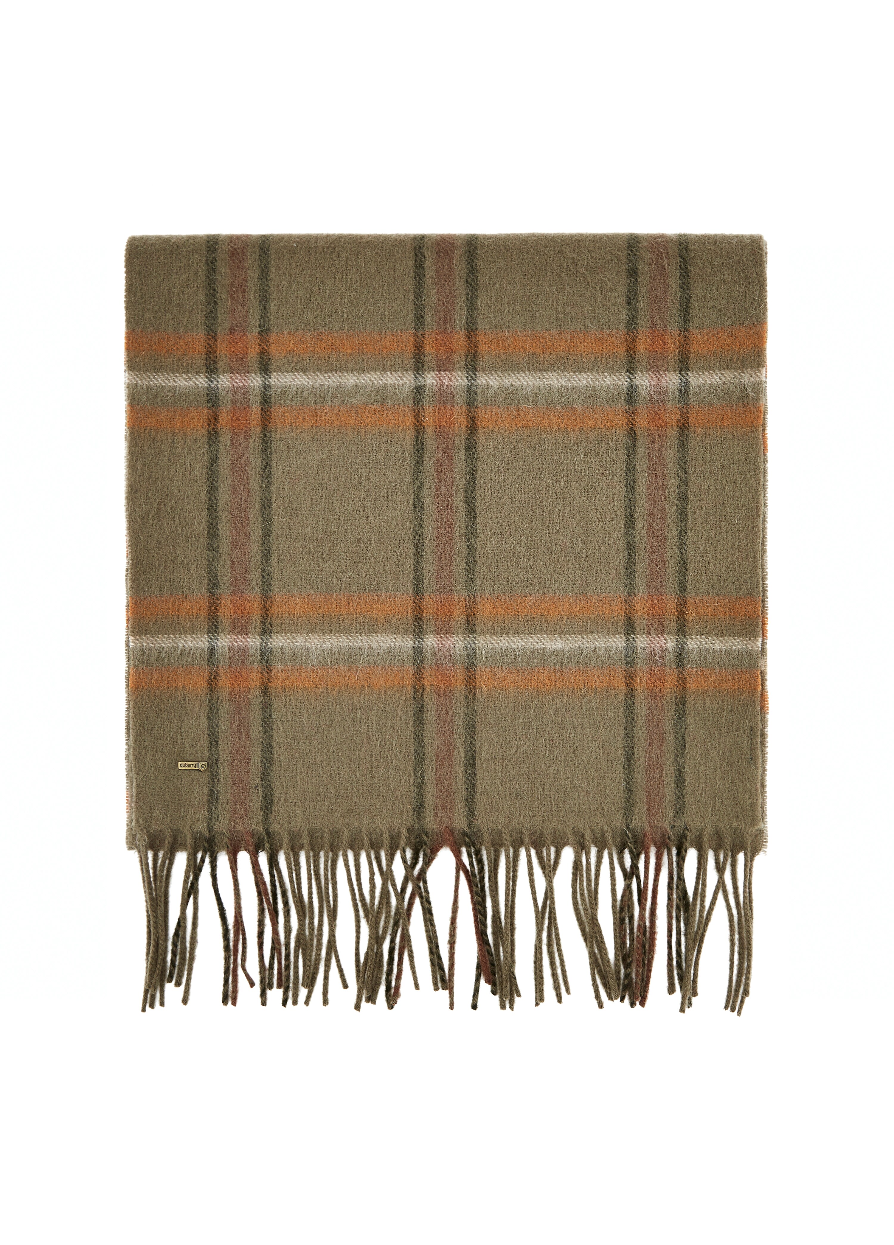 Cullen Wool Scarf - Dusky Green