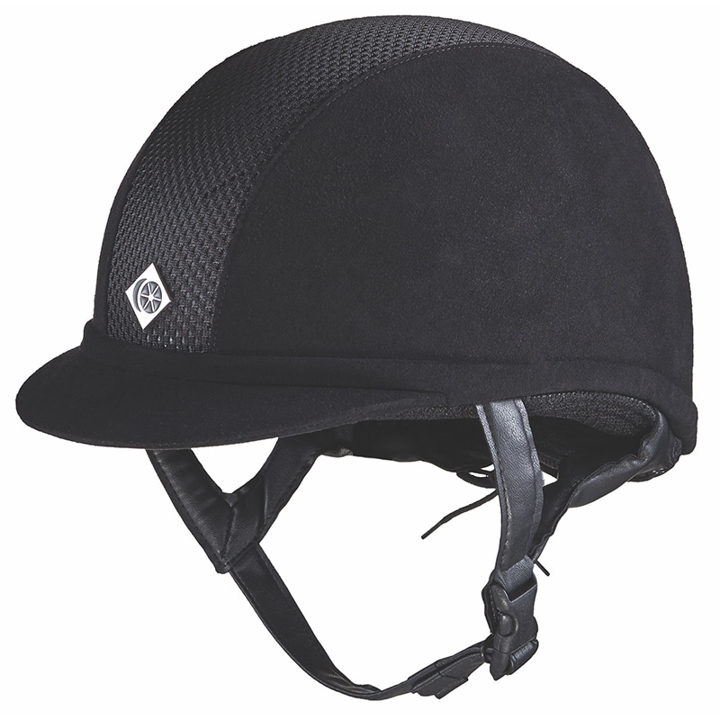 Ayr8 Plus Riding helmet - Black