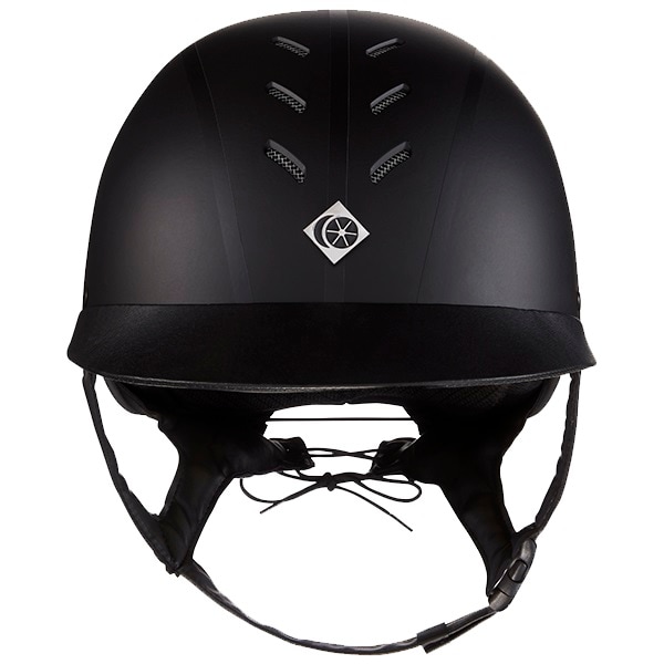 Myps Round Riding helmet - Black