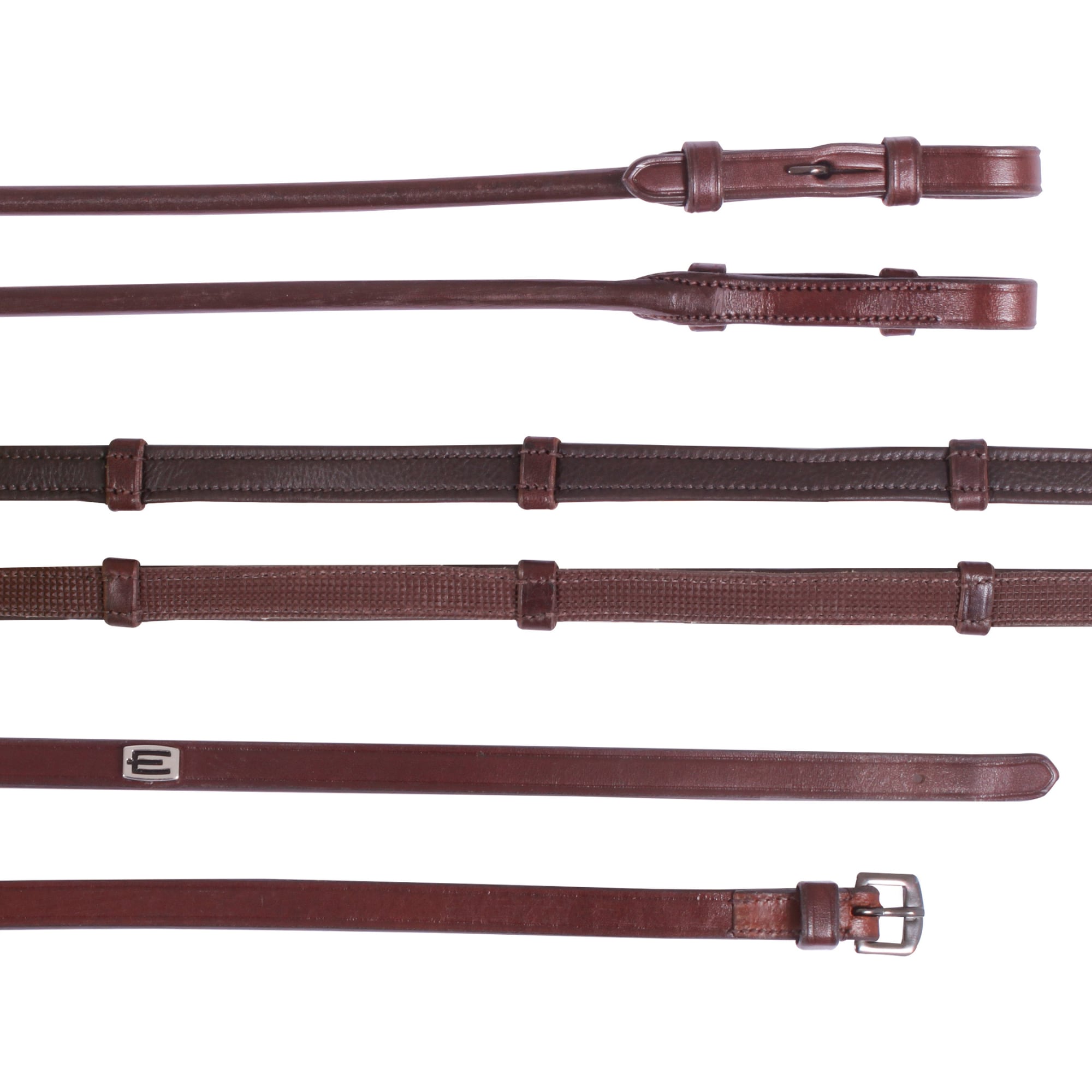 RS Hunter Reins Dressage - Silver E/Brown