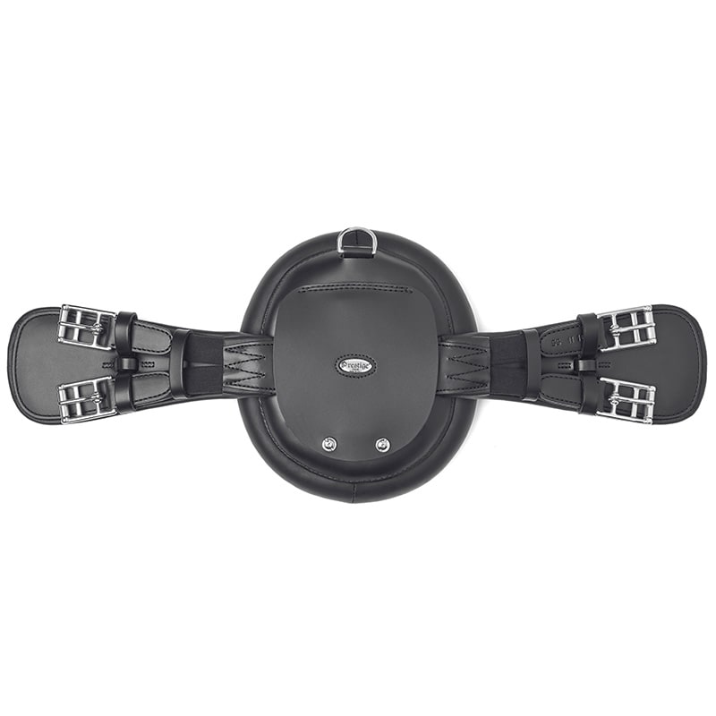 RP Dressage girths with small plate - Black