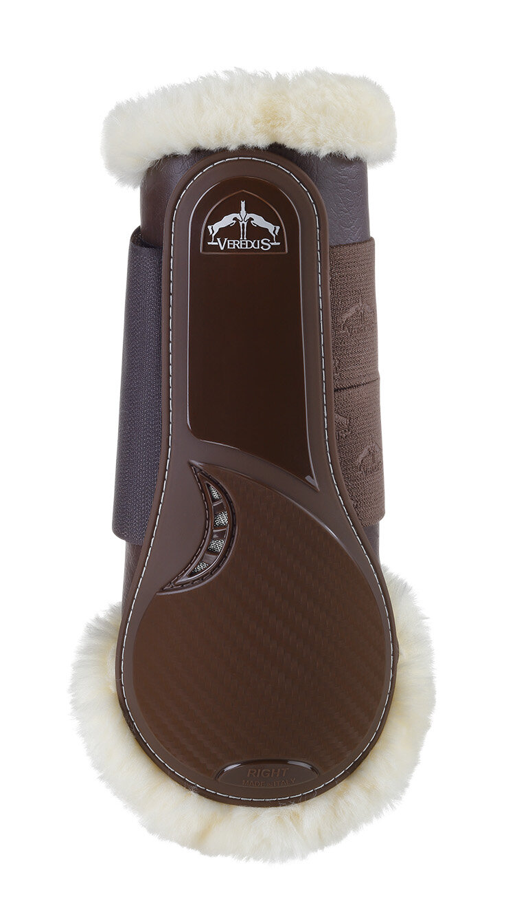 STS Vento Brushing Boots Front - Brown