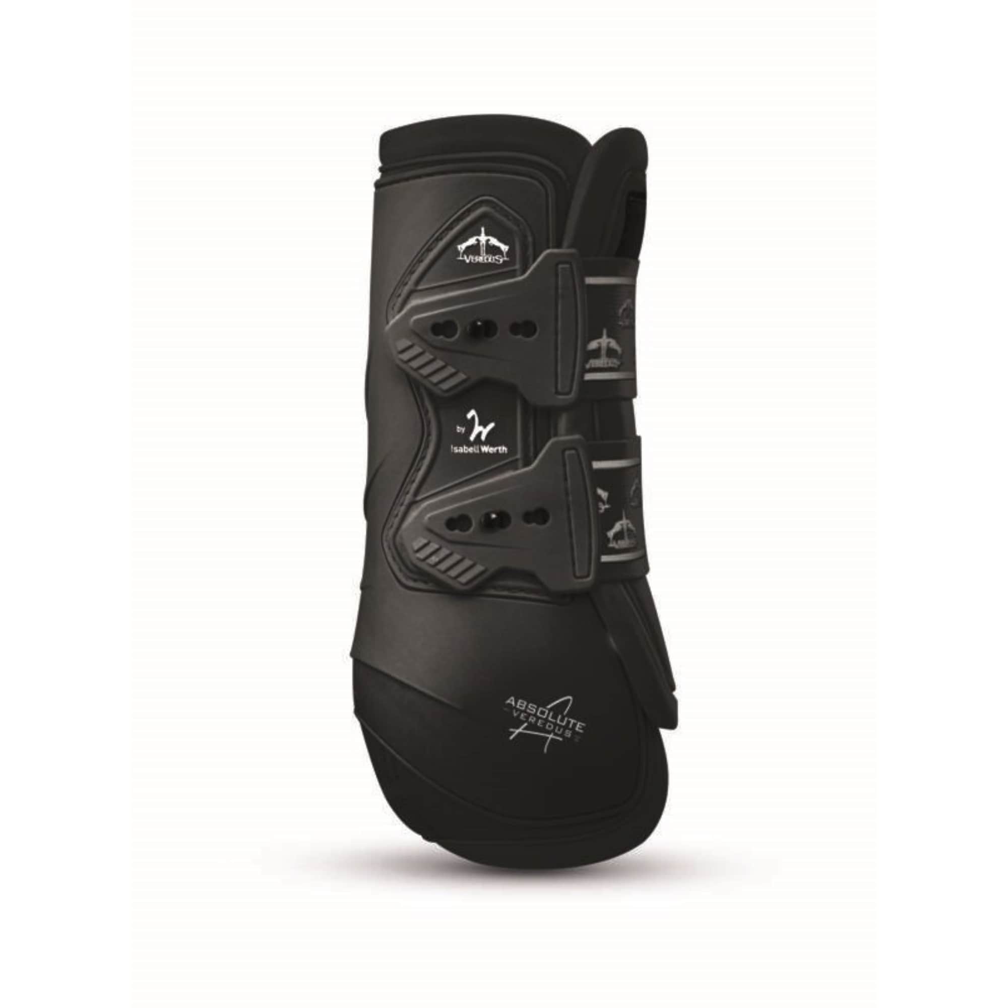 Veredus Absolute Elastic frambensskydd i svart för dressyr