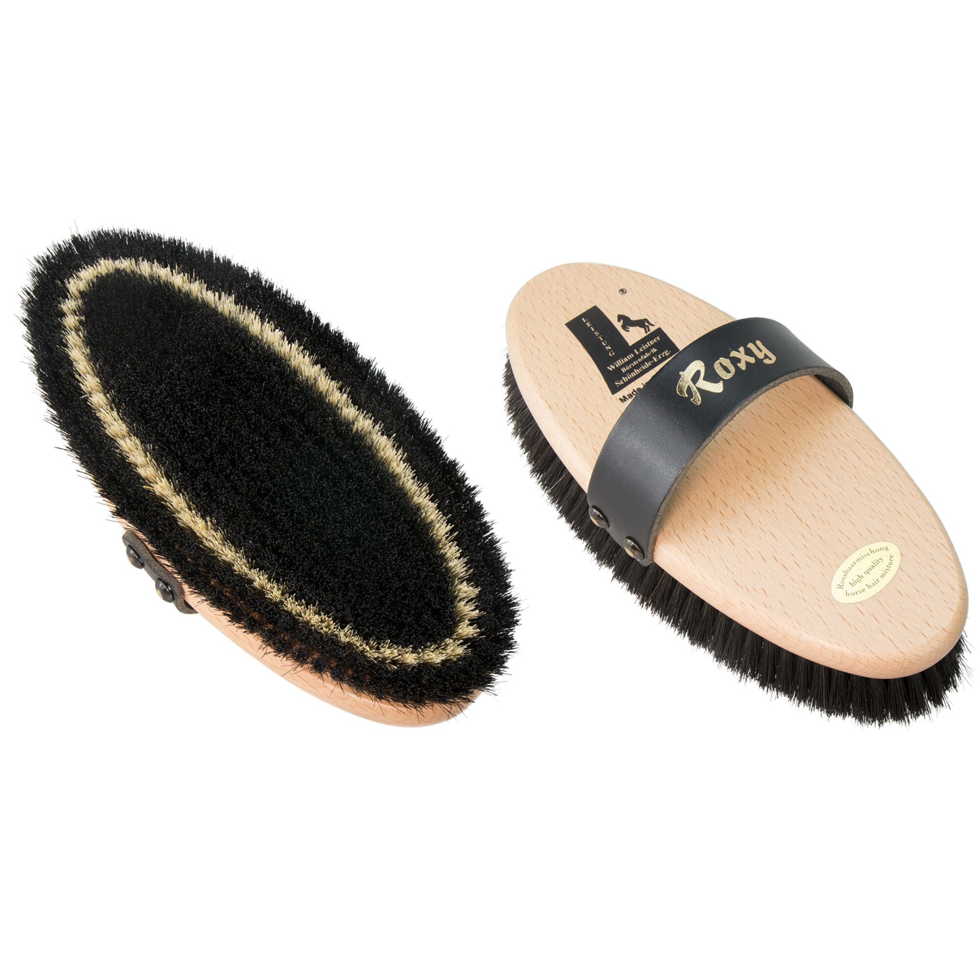 Roxy Grooming Brush Horsehair Mix/Natural Fibre