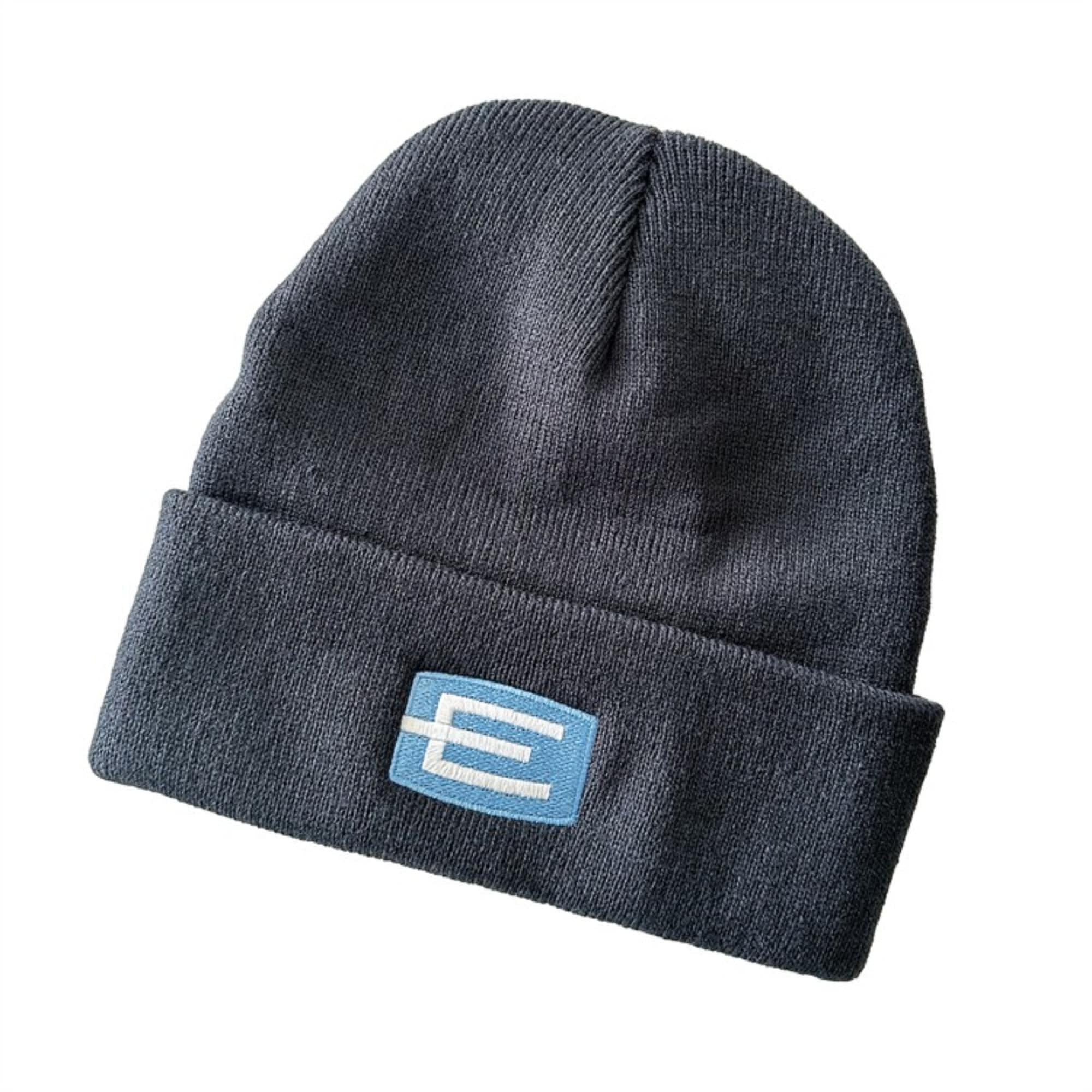 Beanie with E-Logo - Navy