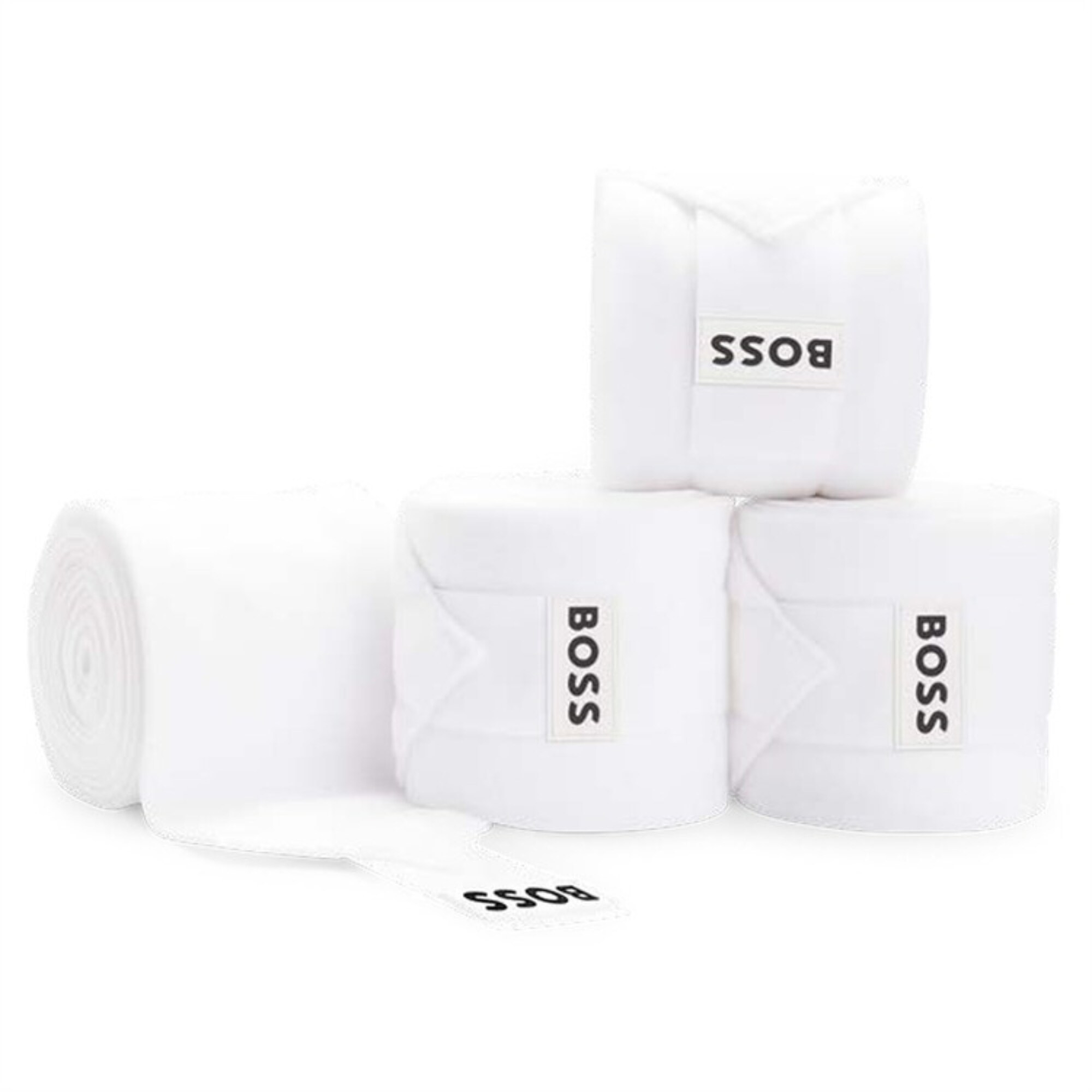 Fleecebandage 4-pack - Vit