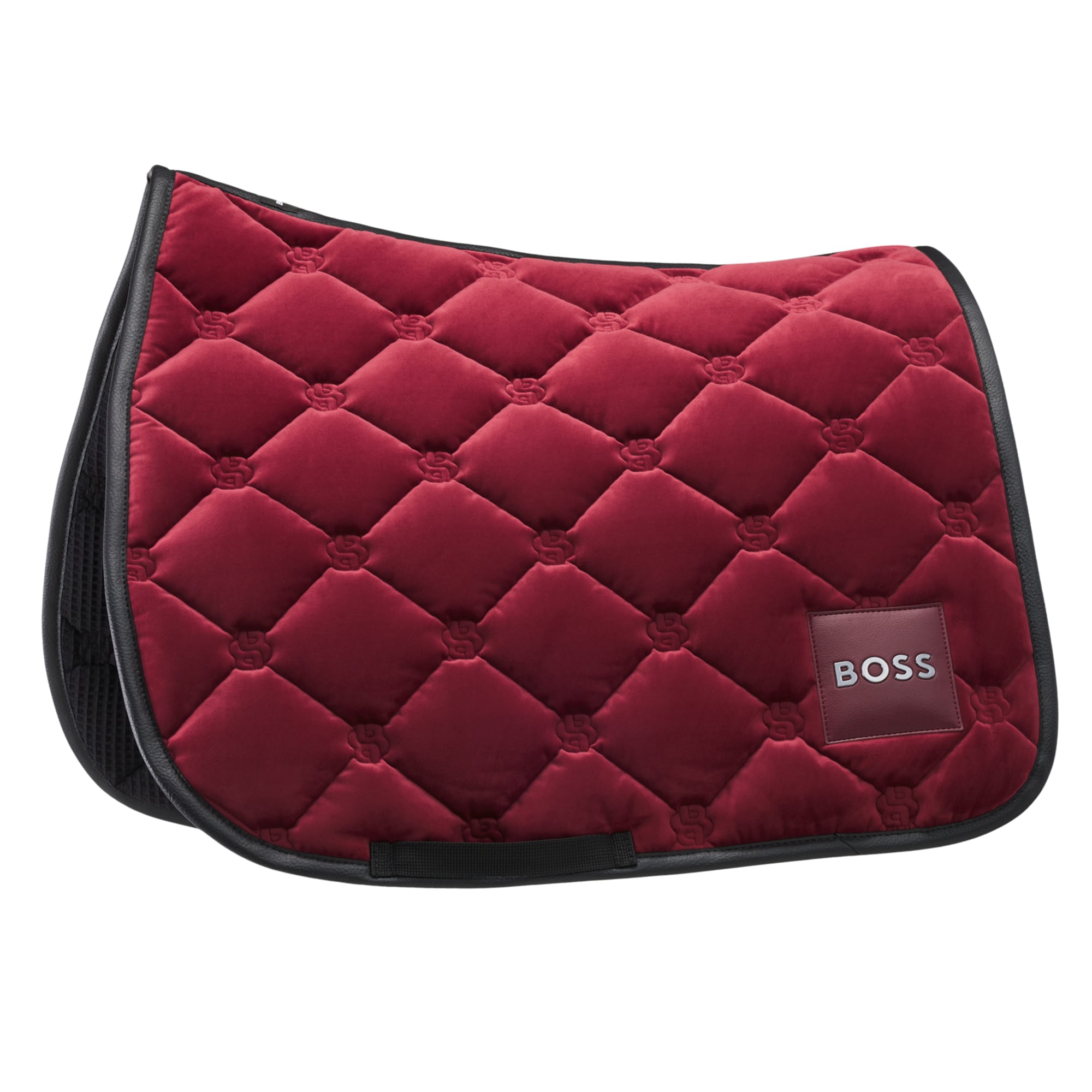 Boss Dressage Saddle Pad Velvet - Cabernet