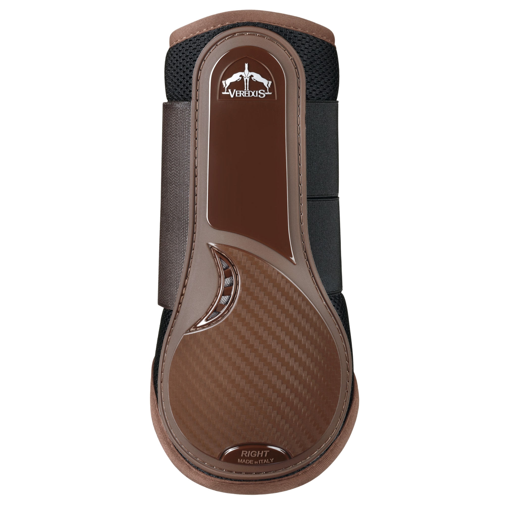 TRC Vento Brushing Boots Front - Brown