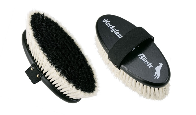 High-gloss grooming brush