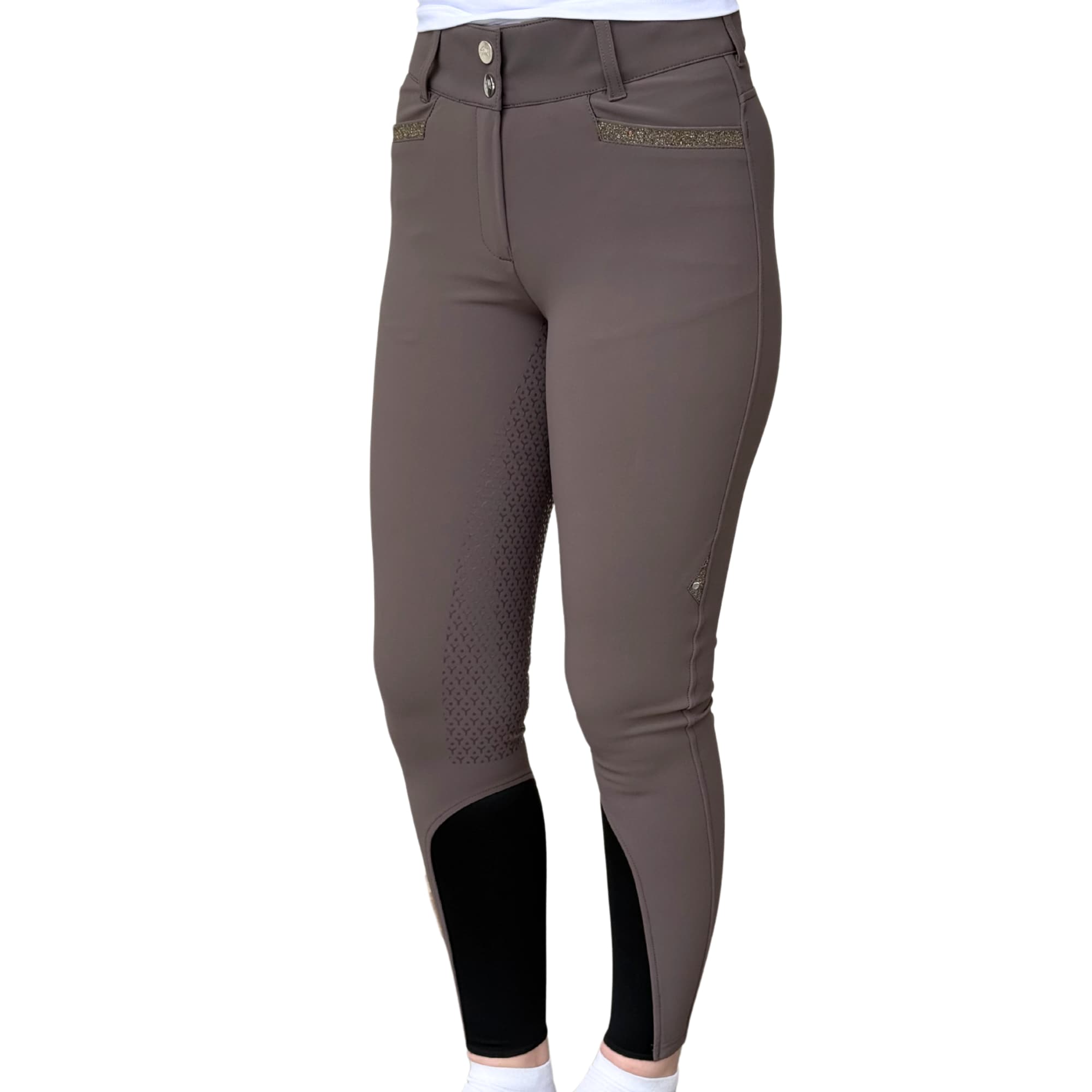 Crystalef Riding Breeches - Marsh