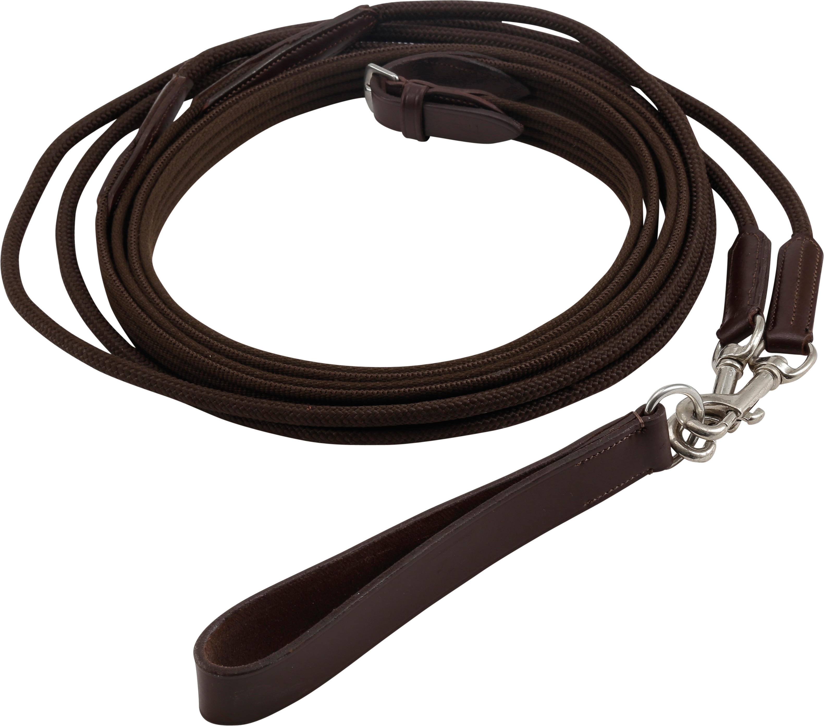 Draw Reins textile - Brown