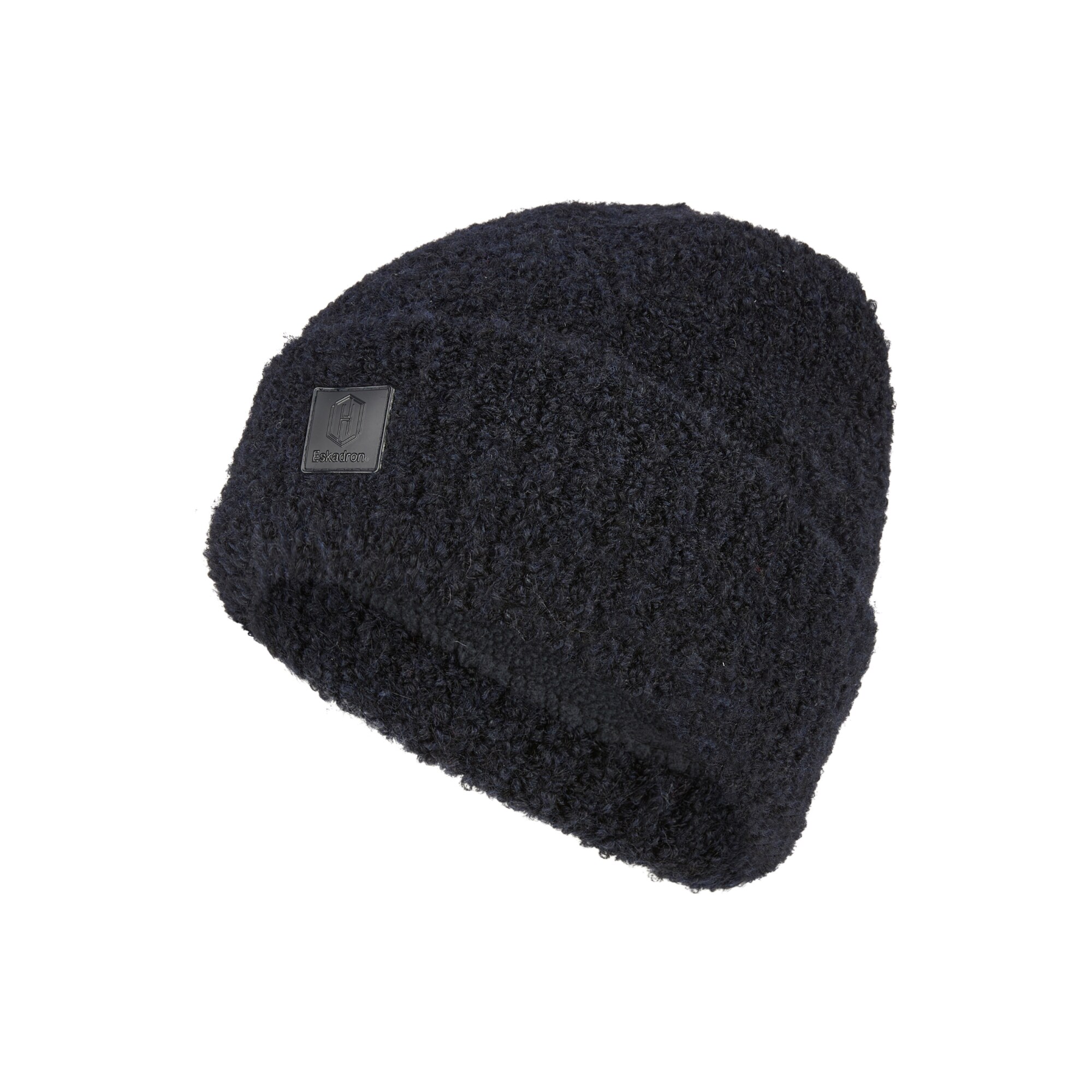 Bouclé Beanie - Navy
