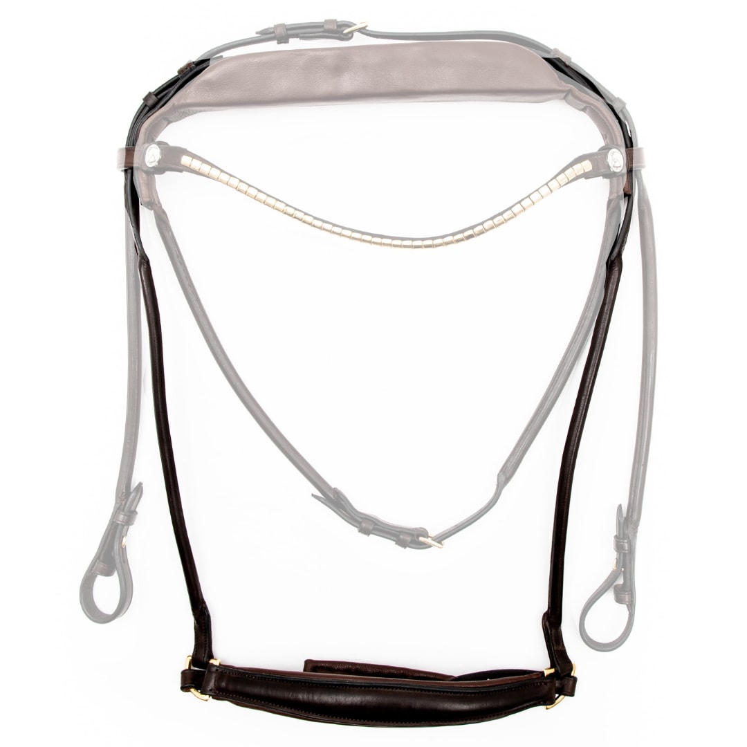 Finesse Bridle drop noseband - Brown