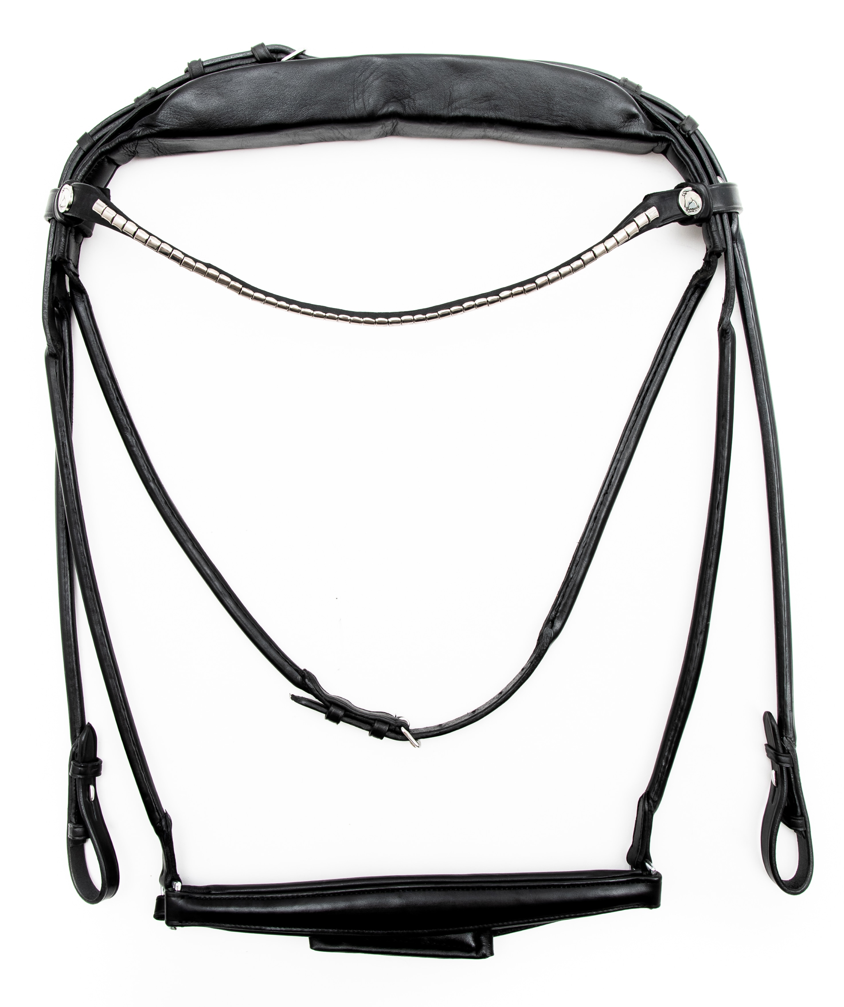 Finesse Bridle Drop noseband - Black