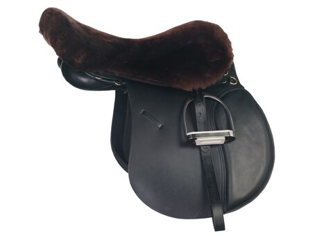 Lambskin seat saver - Brown