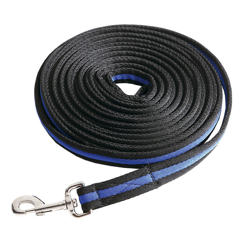 Lunge line - Black/Blue