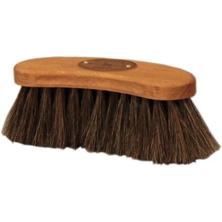 Horse hair brush for cleaning | Natural Brown Horse Hair