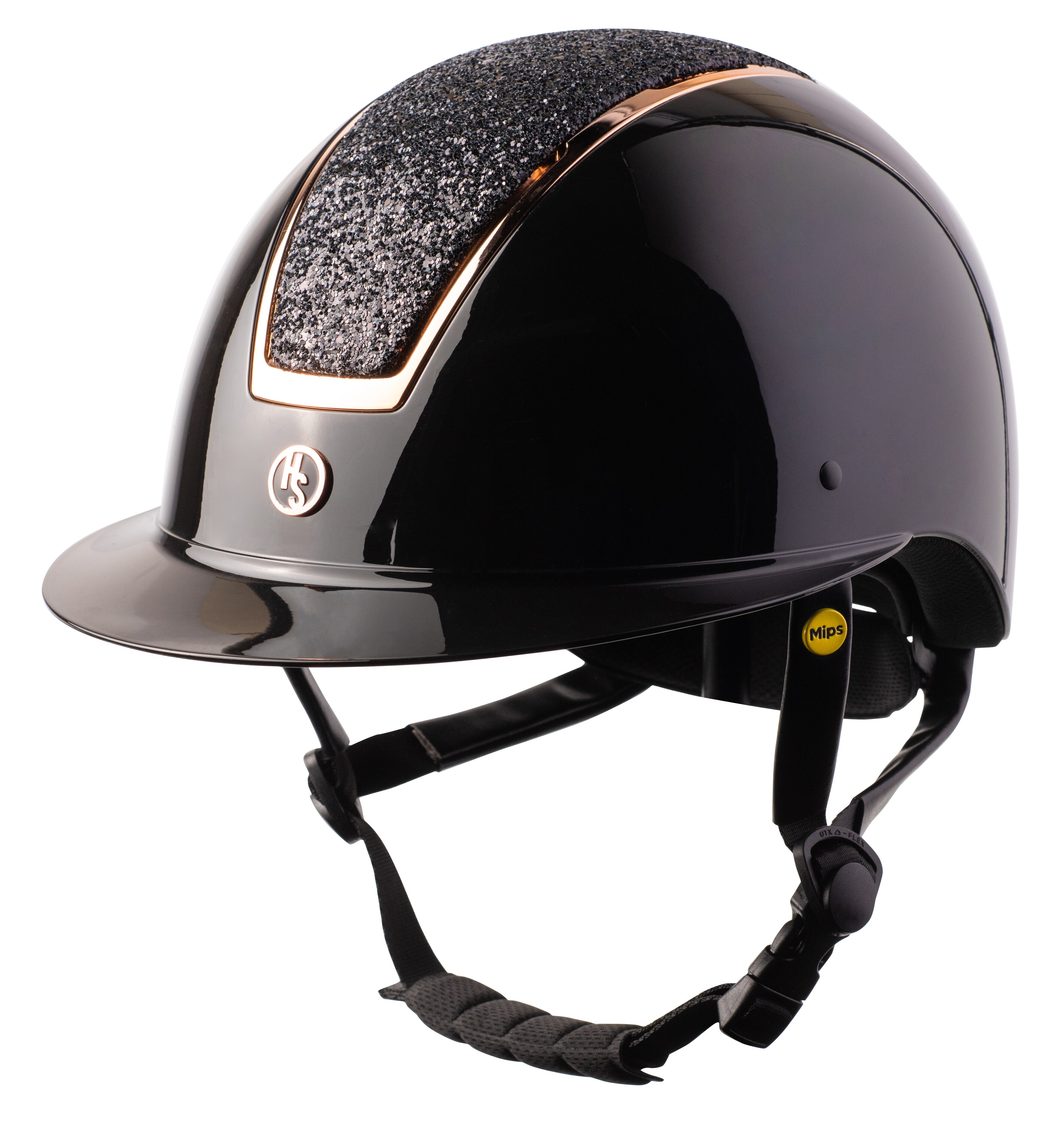 HS MIPS Vision Helmet - Black/Rose Gold