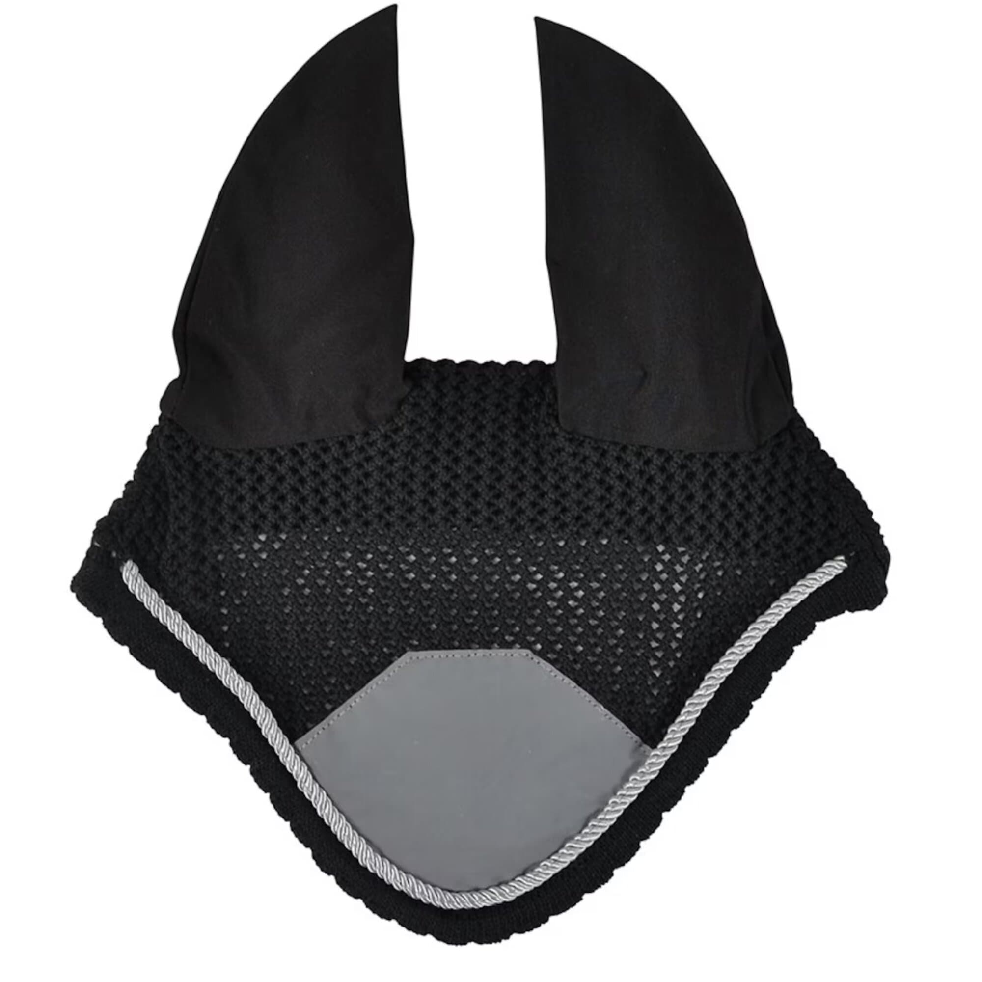 Fly Veil with Reflective Detail - Black