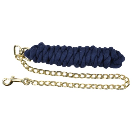 Leadrope with chain - Navy