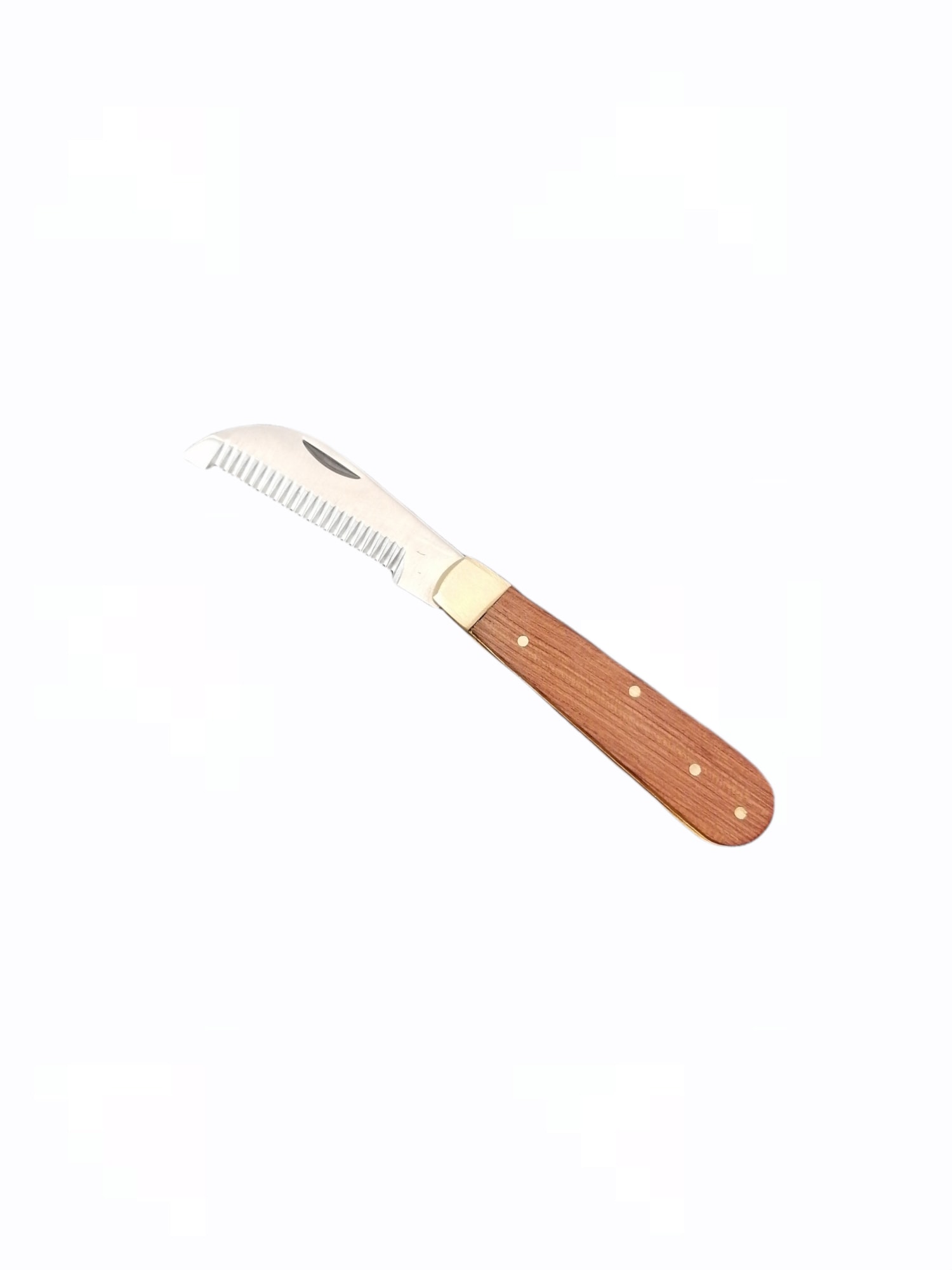 Folding stripping knife