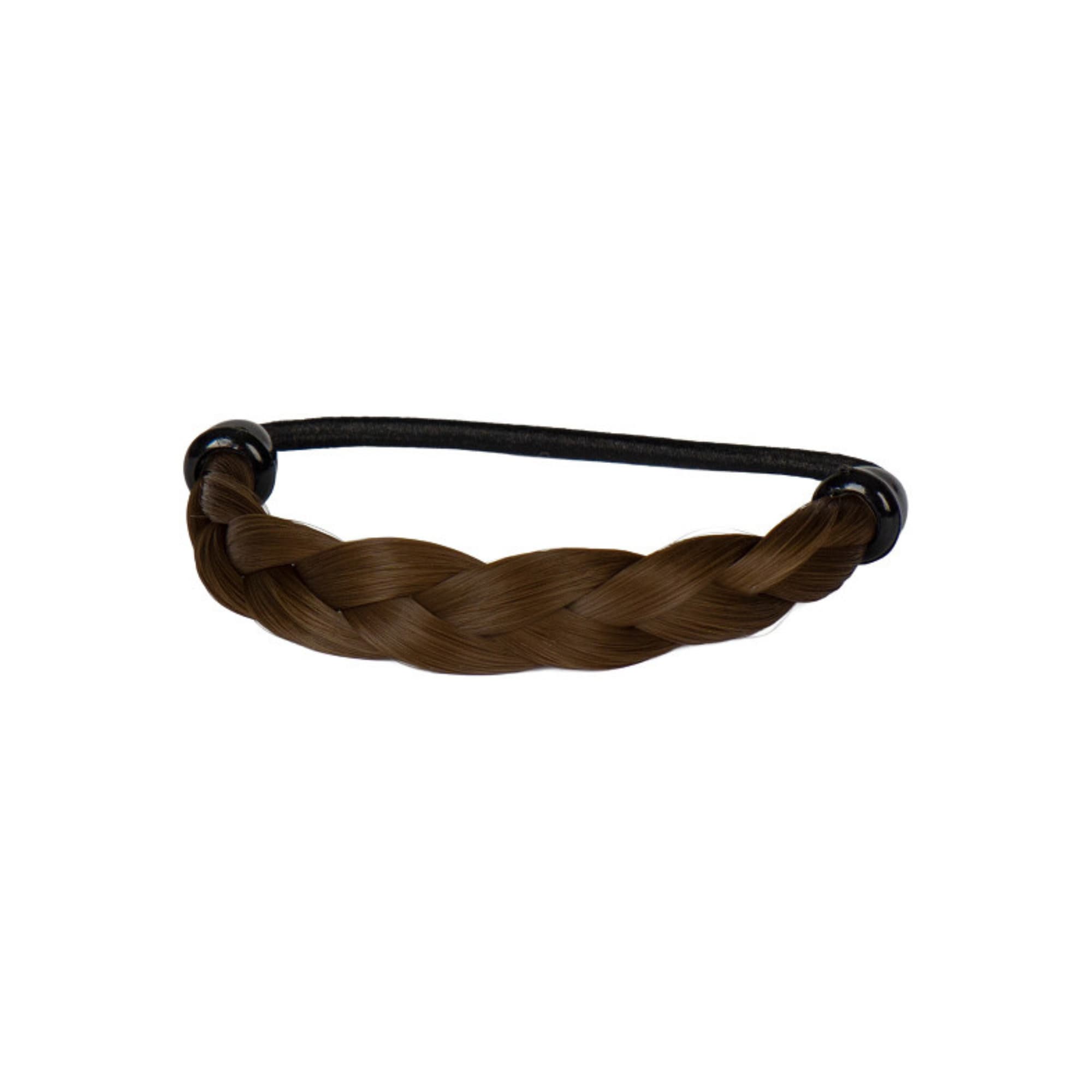 Scrunchie Braided Hair - Brown