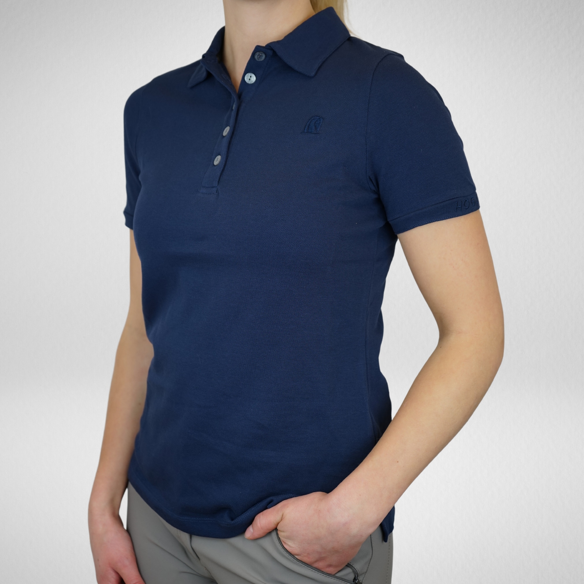 Cotton Polo HOelsa - Navy