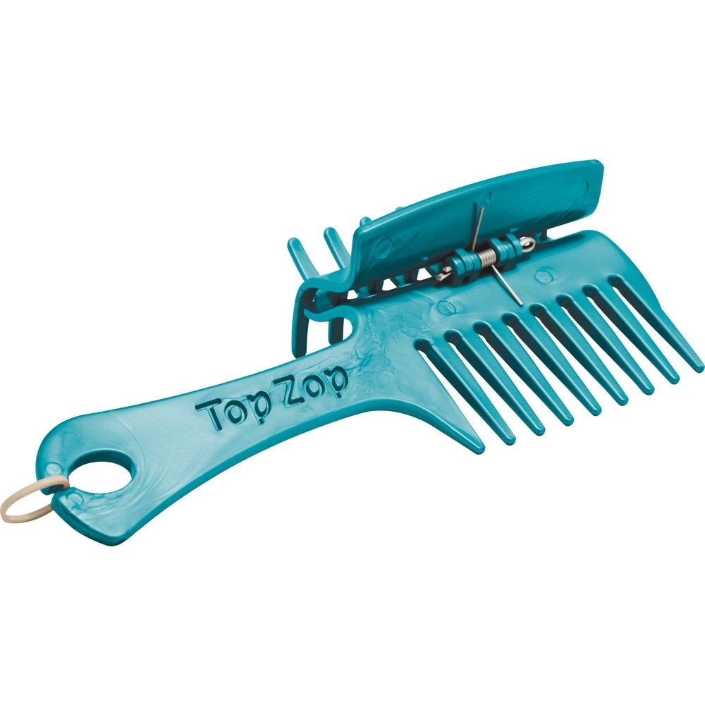 Top Zop plaiting comb with clip - Blue