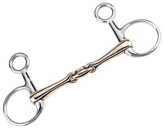 Double-jointed Baucher bit