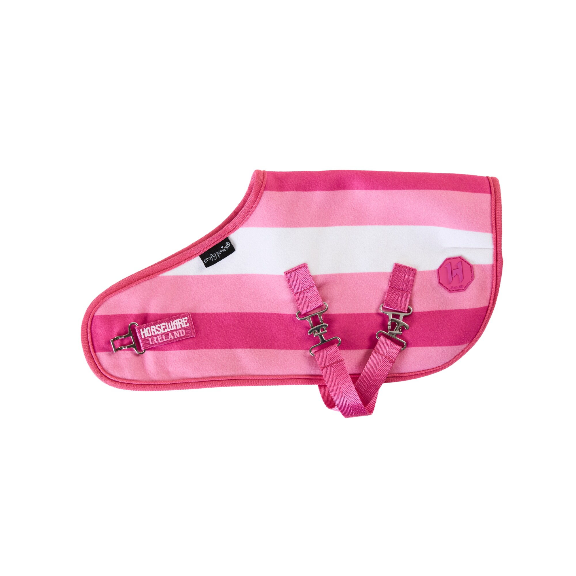 Crafty Ponies NM Fleece Cooler - Witney Pink