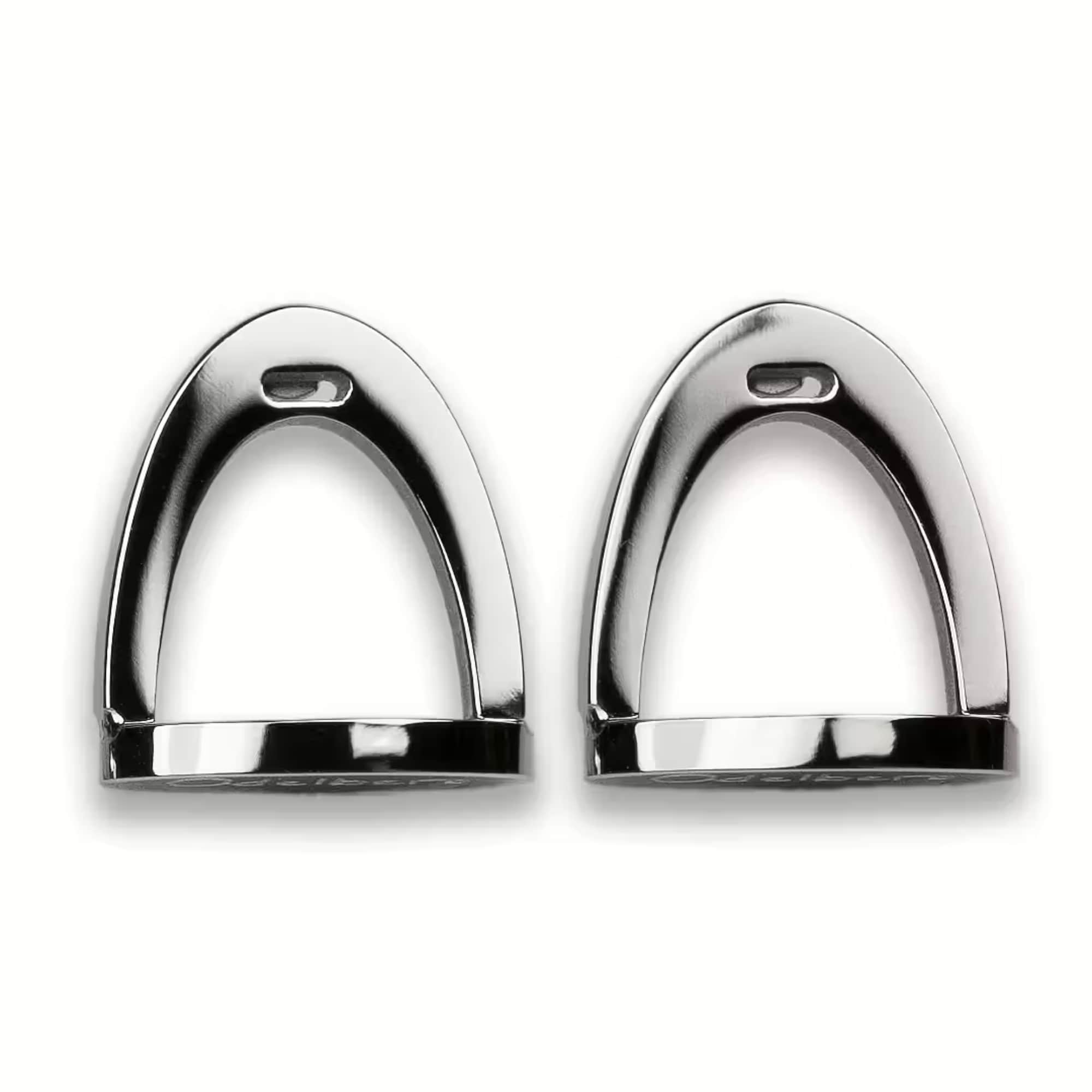 Small Stirrup Earrings - Silver