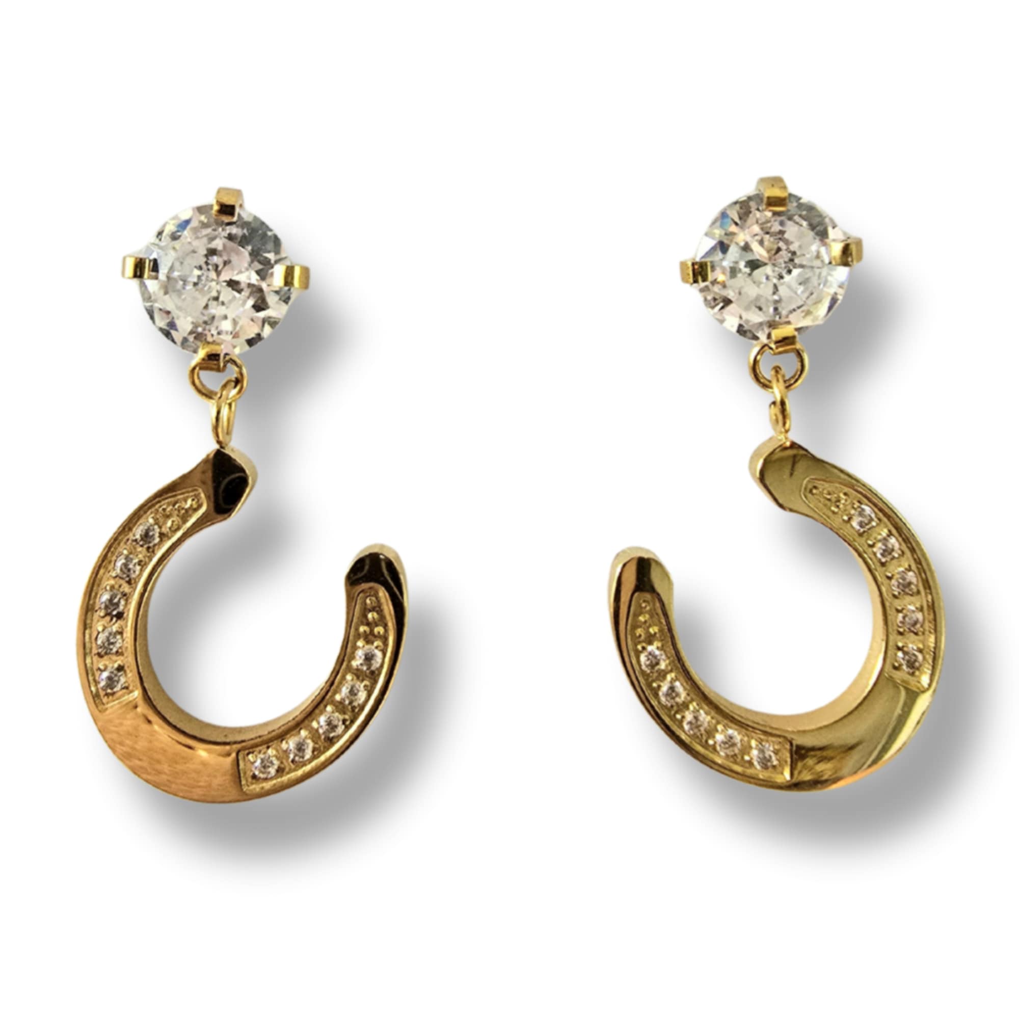 Earring Horseshoe - Gold